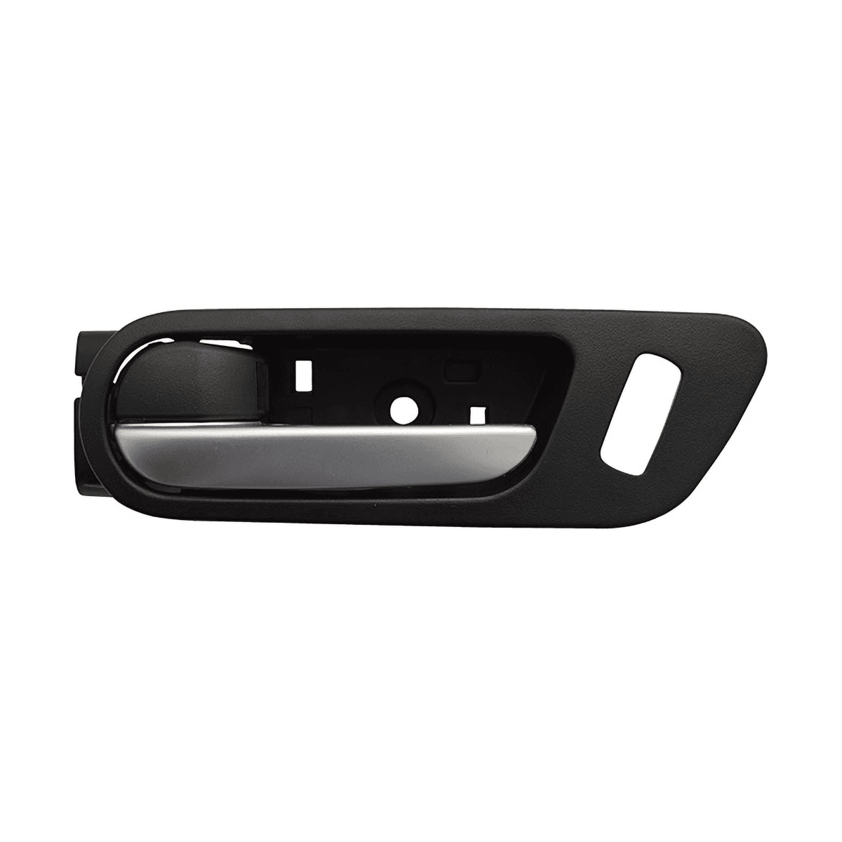 Manija Interior Mazda Cx-9 2007-2015 Con Hoyo Para Seguro Negro/Plata Plastico Izquierdo Delantera Hushan
