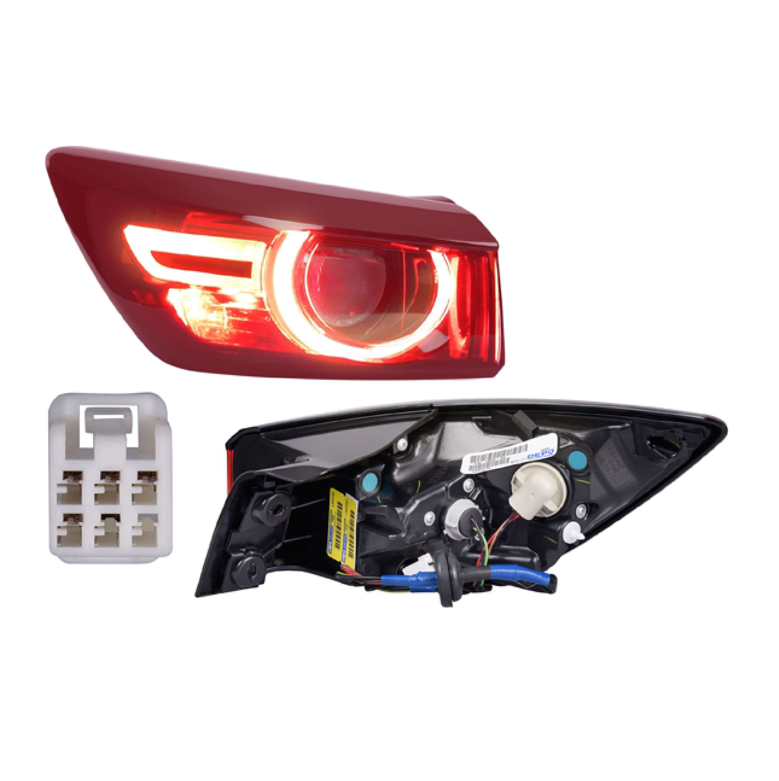 Calavera Exterior Led Mazda Cx3 G.Touring 2019-2024 Depo Izquierda