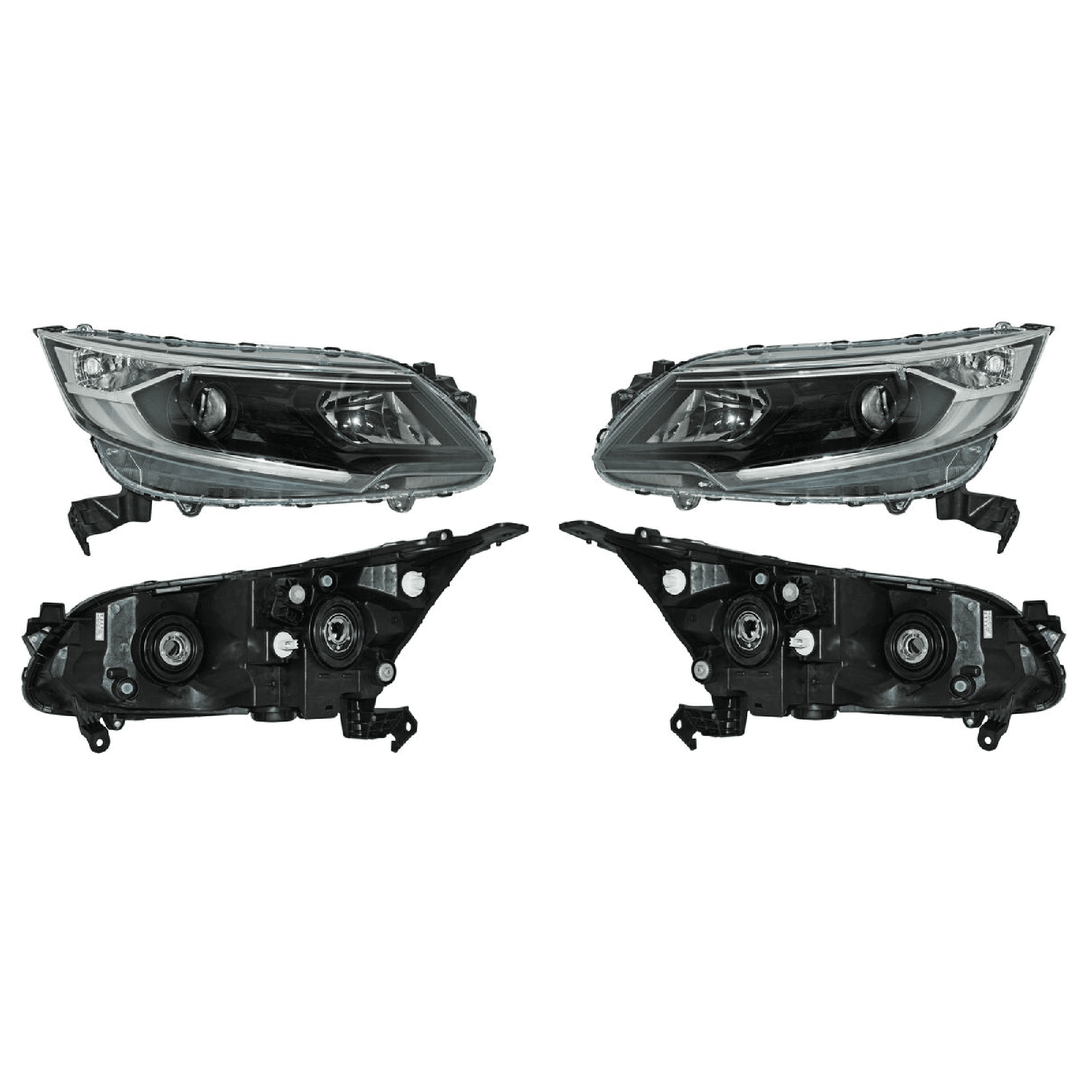 Par Faros Honda Brv 2018-2019 Con Motor Con Luz de dia