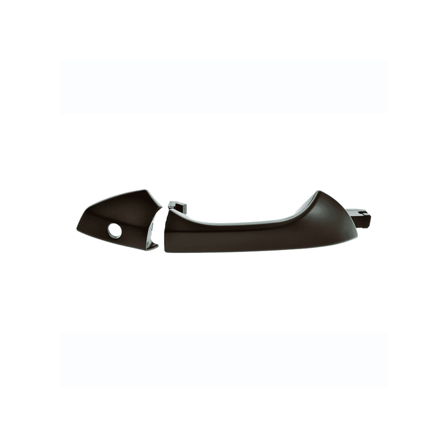 Manija Exterior Honda Accord 2P Coupe / 4P Sedan 2008-2012 Con Hoyo Para Llave Lisa Para Pintar Negra Plastico Derecha Delantera Hushan