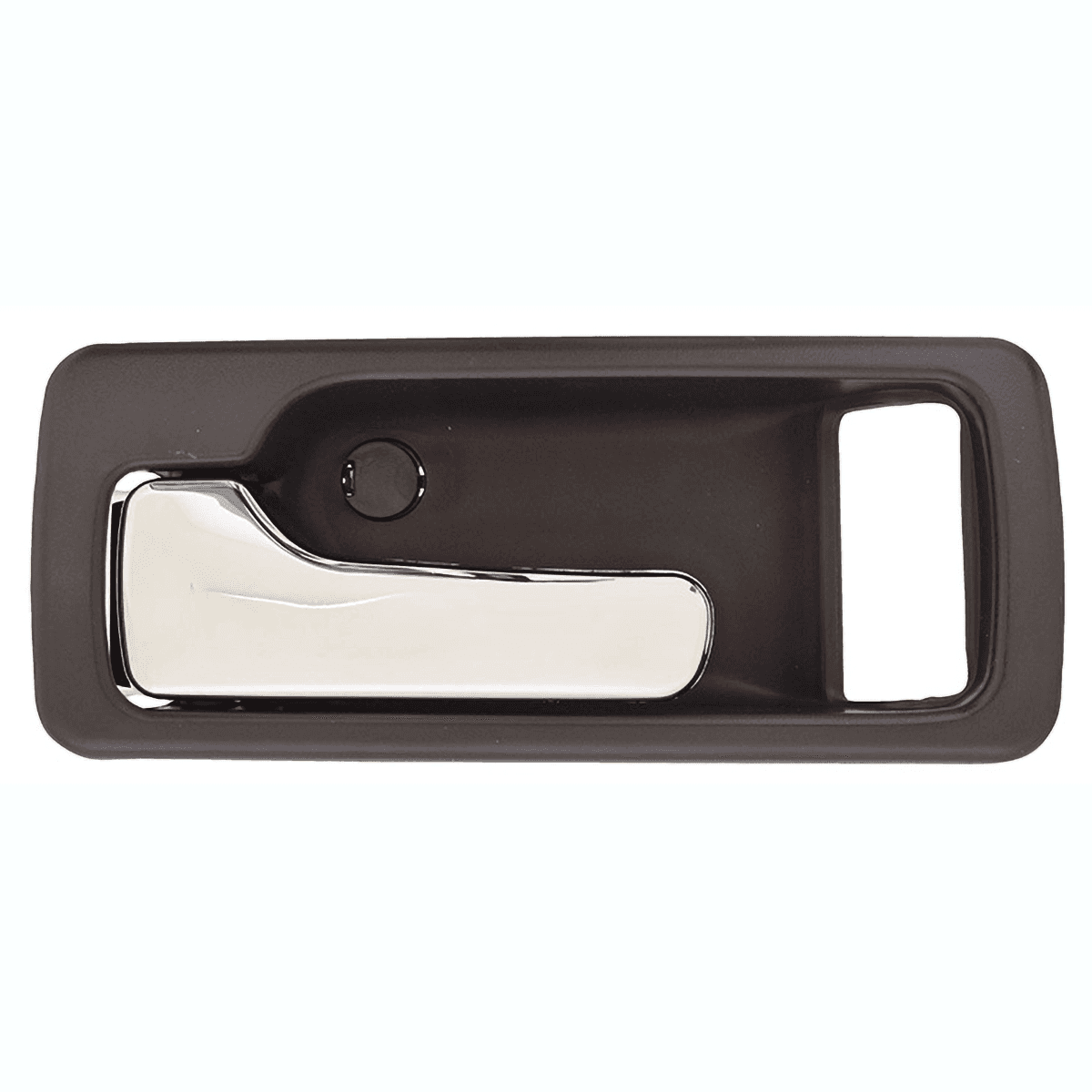 Manija Interior Honda Accord 2P Coupe 1990-1993 Con Hoyo Para Seguro Manual Gris Obscuro/Cromado Plastico Izquierdo Delantera Hushan