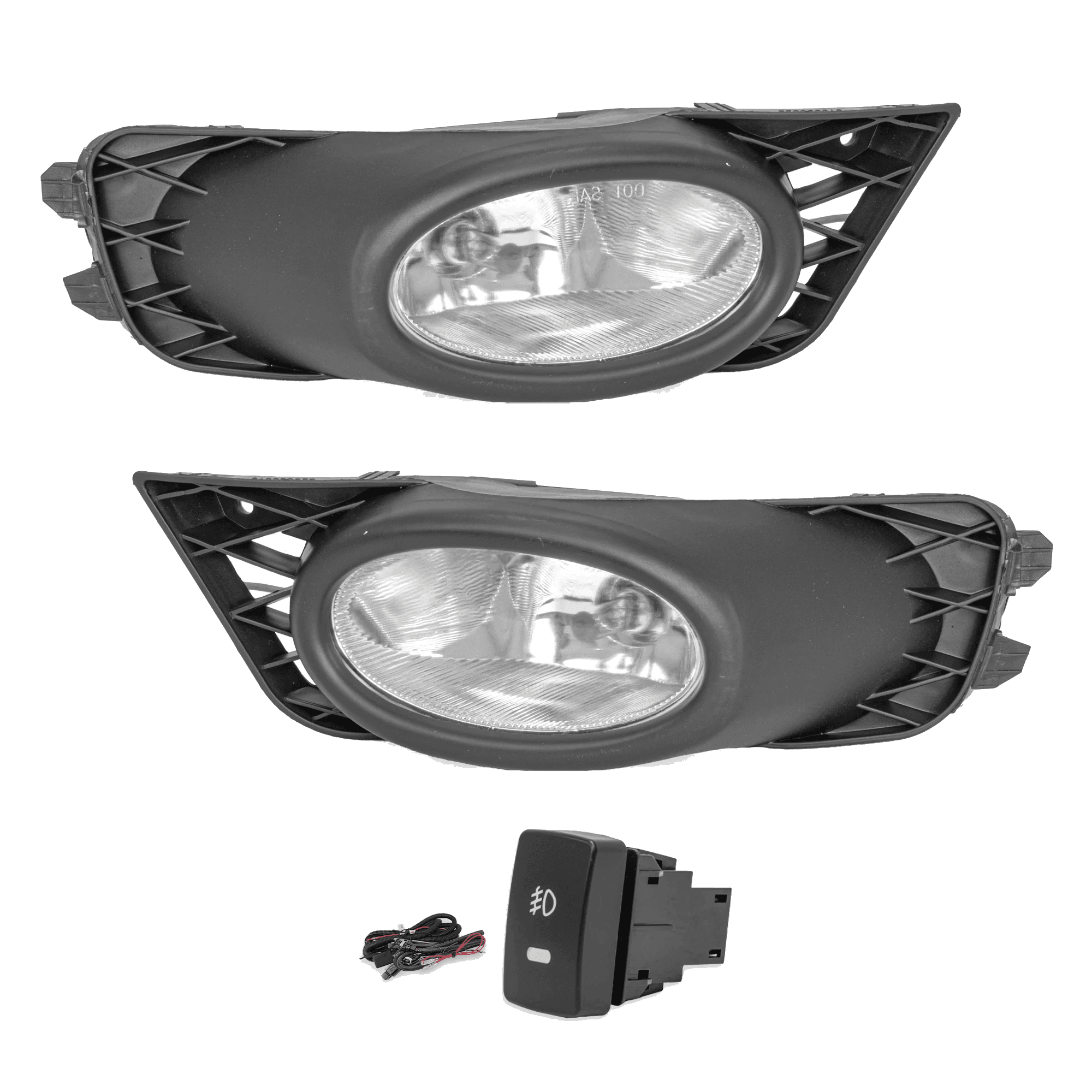 Kit faros niebla Honda Civic 2009-2011 4puertas con arnes switch oem y focos