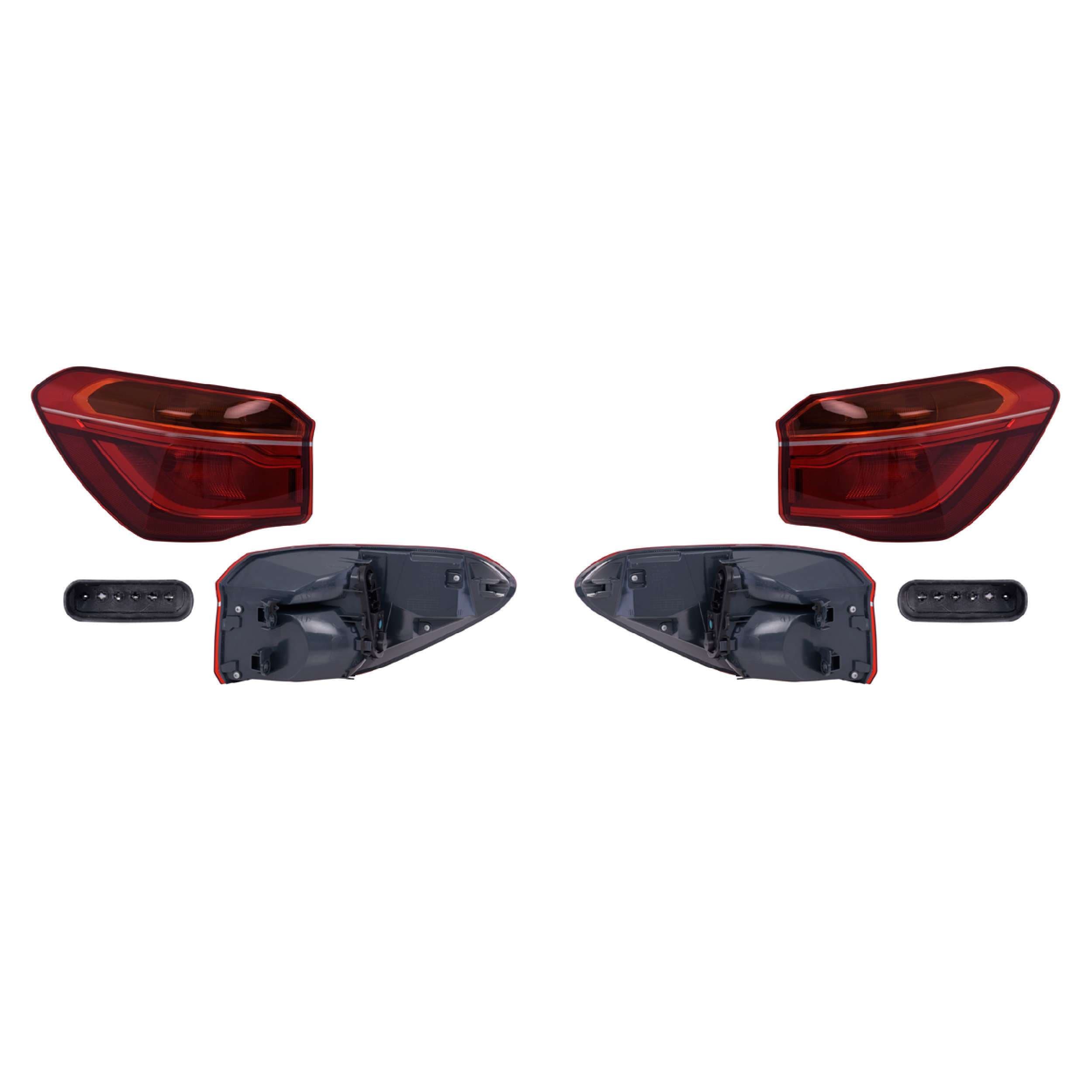 Par Calaveras Exteriores Bmw X1 2016-2019 Depo
