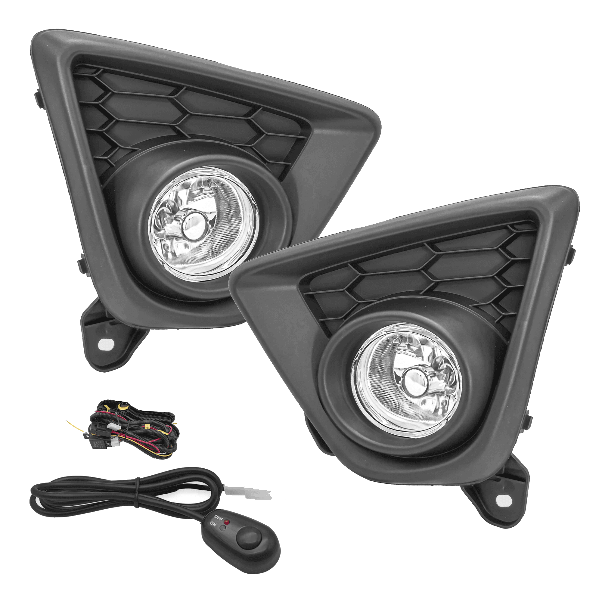 Kit faros niebla Mazda CX5 2013-2015 con arnes switch Universal y focos