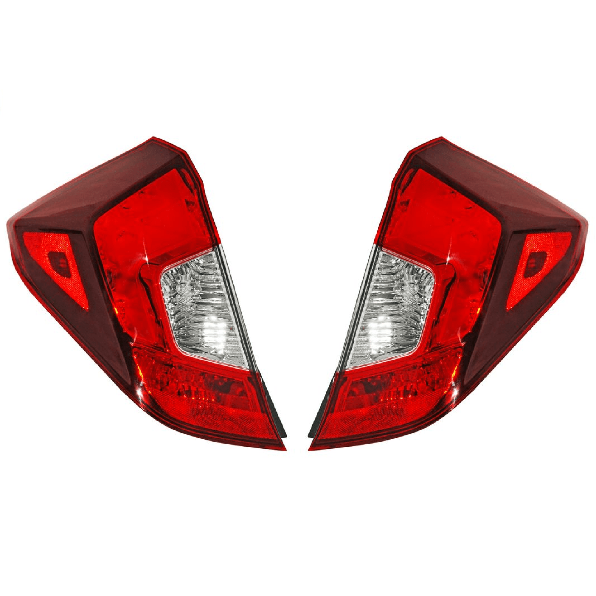 Par Calaveras Honda Fit 2015-2018 Inferior Leds