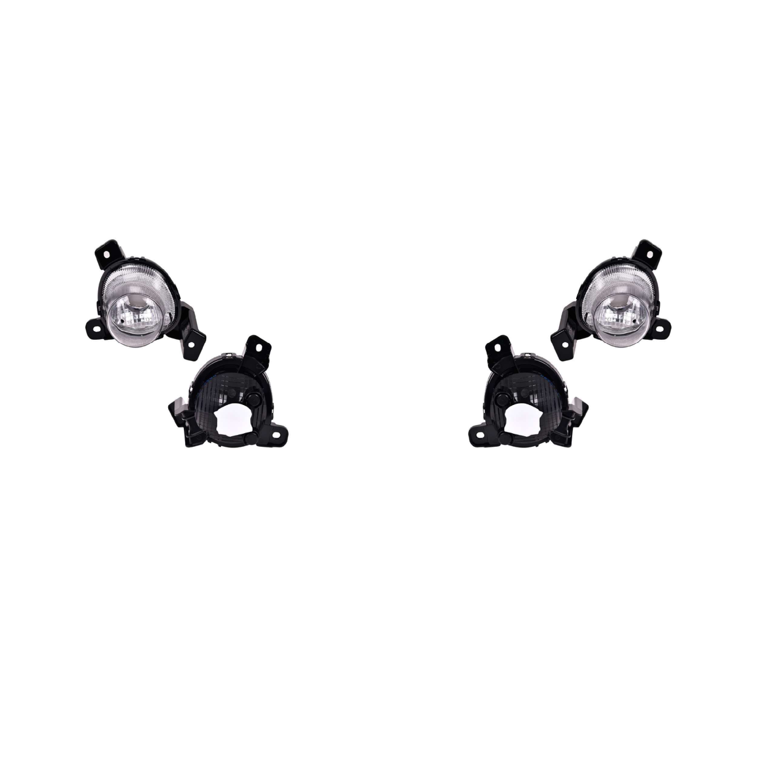 Par Cuartos Frontal P/Kia Rio Con Luz De Dia 2018-2020 Depo