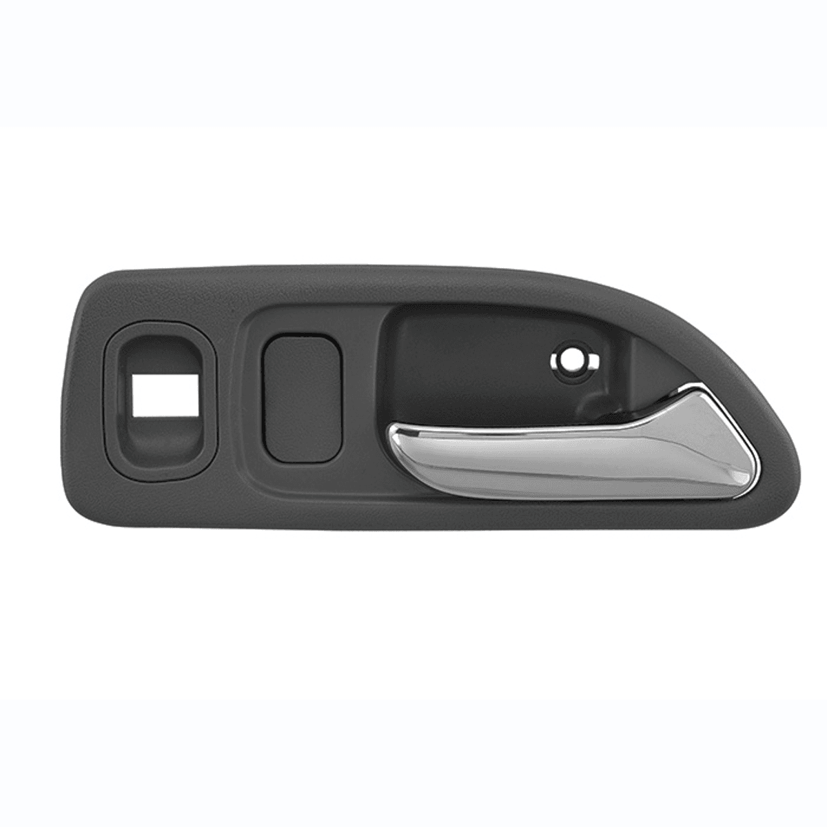Manija Interior Honda Accord 4P Sedan 1994-1997 Con Hoyo Para Seguro Y Cristal Gris Obscuro/Cromado Plastico Derecha Delantera Hushan