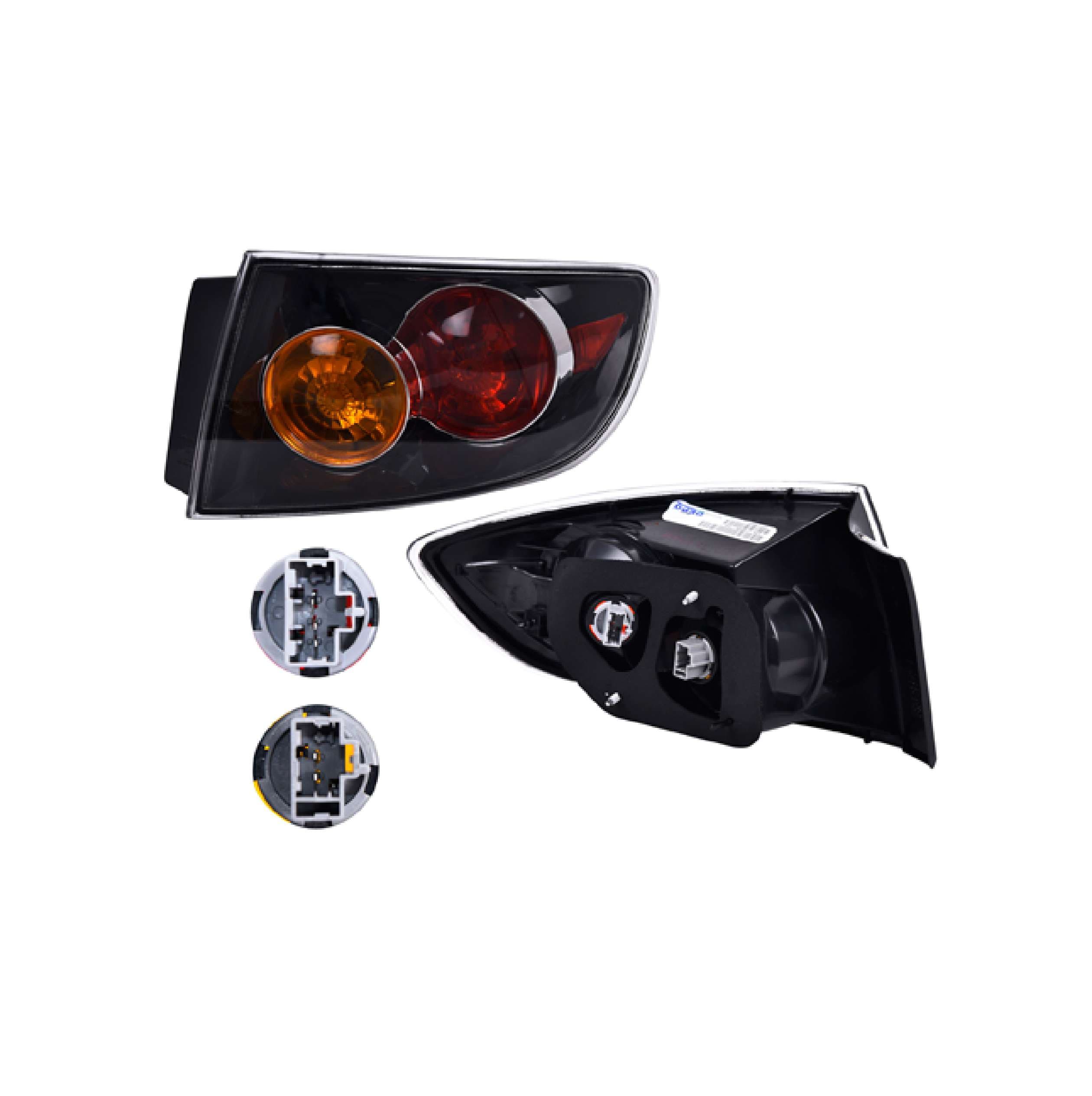 Calavera Exterior Mazda 3 Sedan 2006-2009 Depo Derecha
