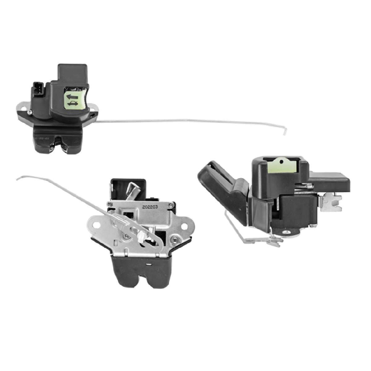 Chapa Cajuela Electrica 3 Pines Dodge Attitude Sedan / P/Hyundai Accent 2012-2014