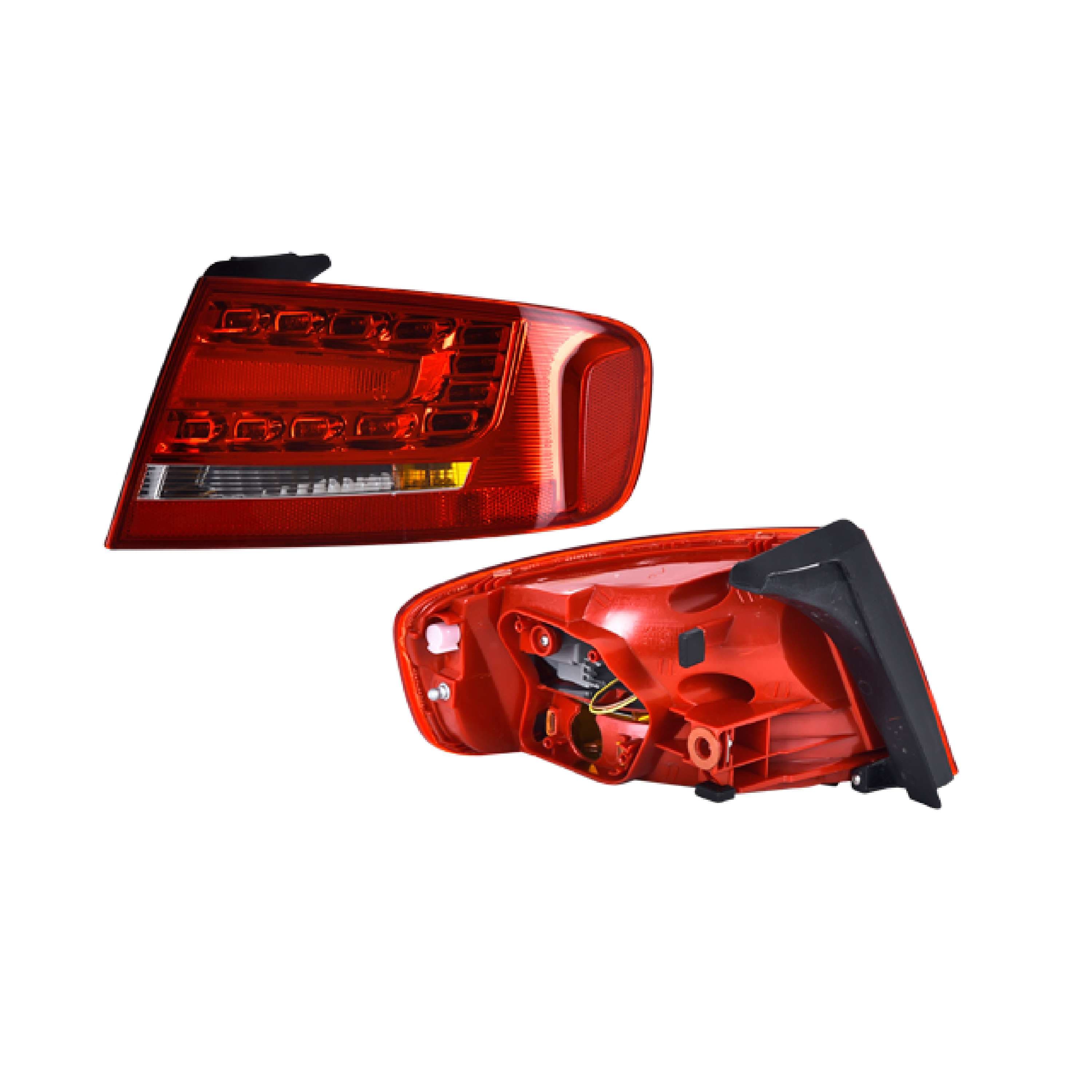 Calavera Exterior Led Audi A4 Sedan 2009-2012 Depo Derecha