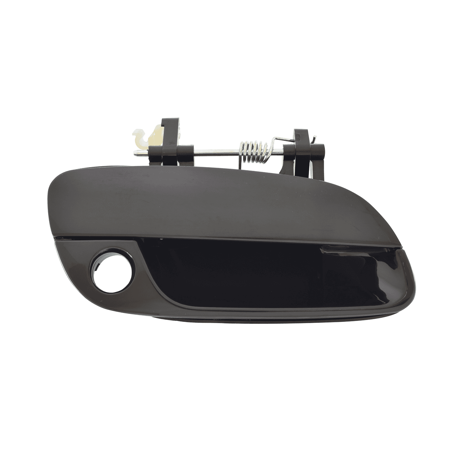 Manija Exterior Hyundai Elantra 2001-2006 Con Hoyo Para Llave Lisa Para Pintar Negra Plastico Derecha Delantera Hushan