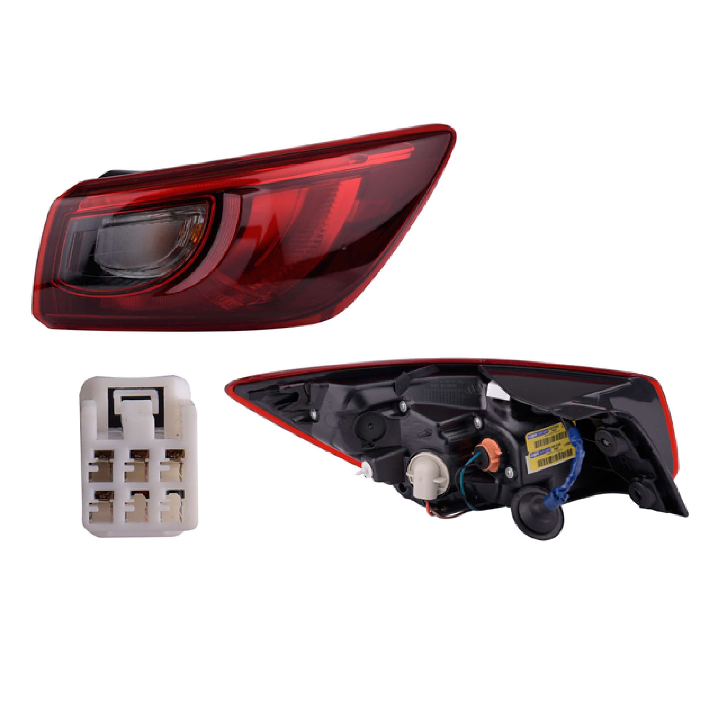 Calavera Exterior Led Mazda Cx3 2016-2024 Depo Derecha