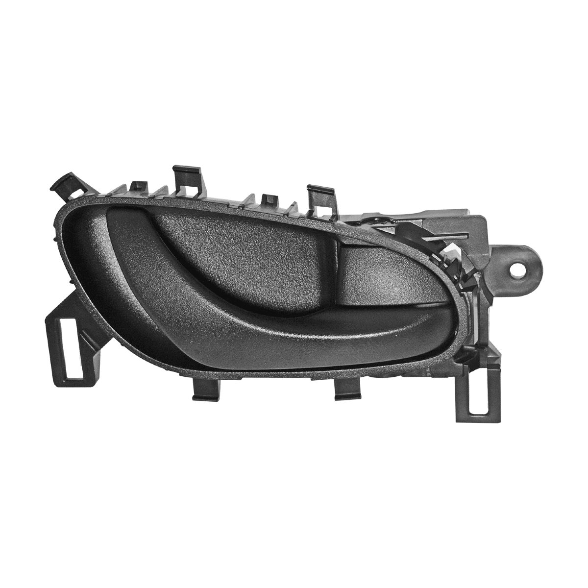 Manija Interior Nissan Frontier 2016-2022 Corrugada Negra Plastico Derecha Delantera/Trasera Delantera Hushan