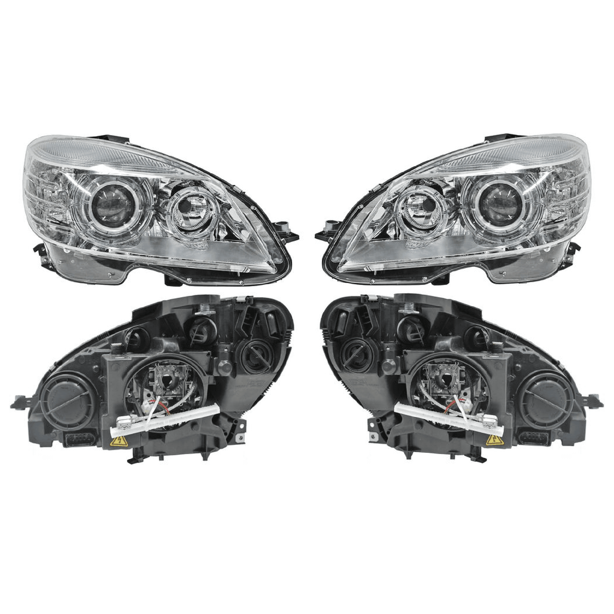 Par Faros Mercedes benz Clase C 2008-2011 Para Xenon