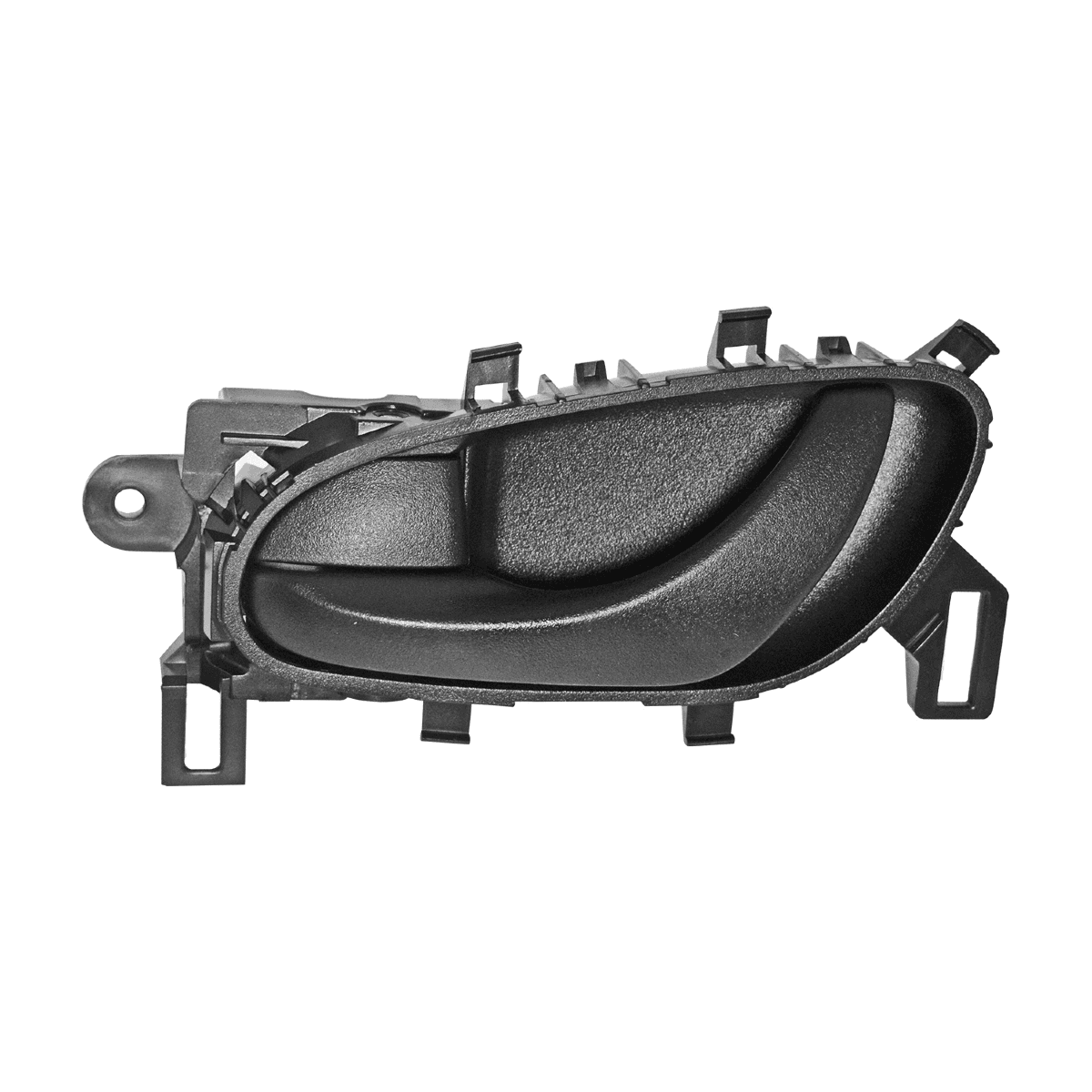 Manija Interior Nissan Frontier 2016-2022 Corrugada Negra Plastico Izquierdo Delantera/Trasera Delantera Hushan