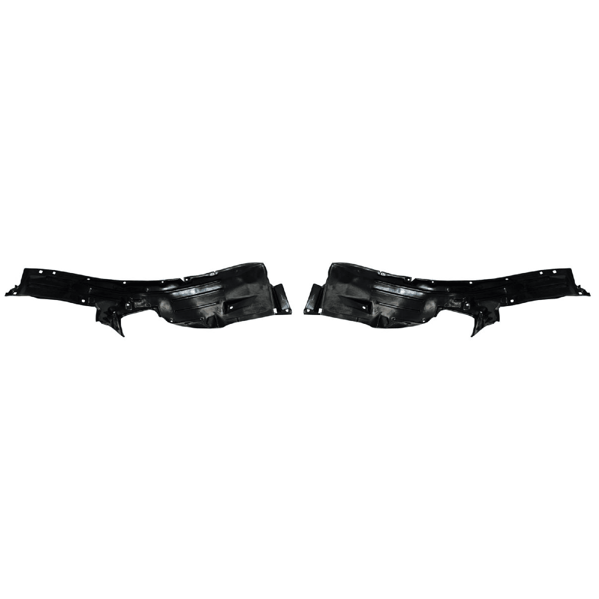 Par Tolvas Salpicaderas Honda Fit 2015-2017 Plastico