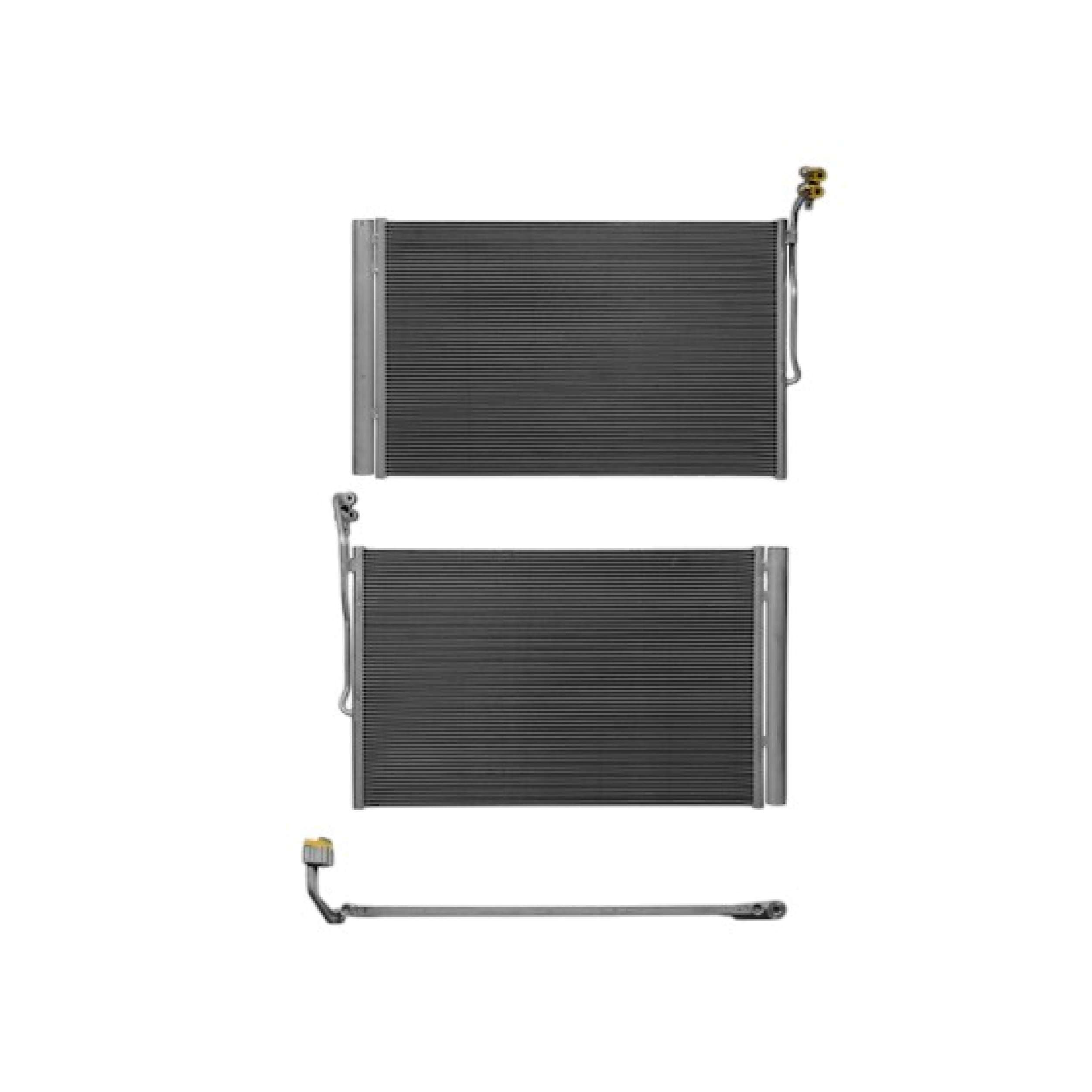 Condensador Con Desidratador Volkswagen Touareg 3.0 Aut / Volkswagen Touareg 3.6 Aut / Volkswagen Touareg 4.2 Aut / Volkswagen Touareg 4.6 Aut / Porshce Cayenne Aut 2011-2018