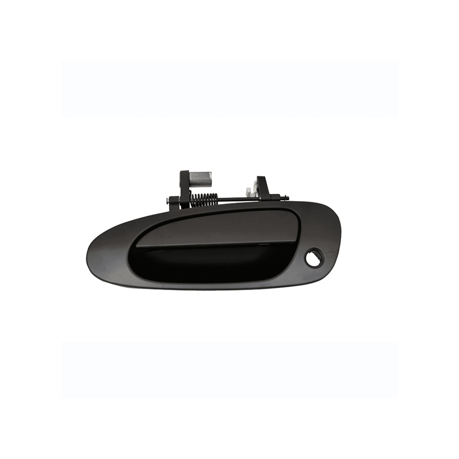 Manija Exterior Honda Accord 2P Coupe 2003-2007 Con Hoyo Para Llave Lisa Para Pintar Negra Plastico Izquierdo Delantera Hushan