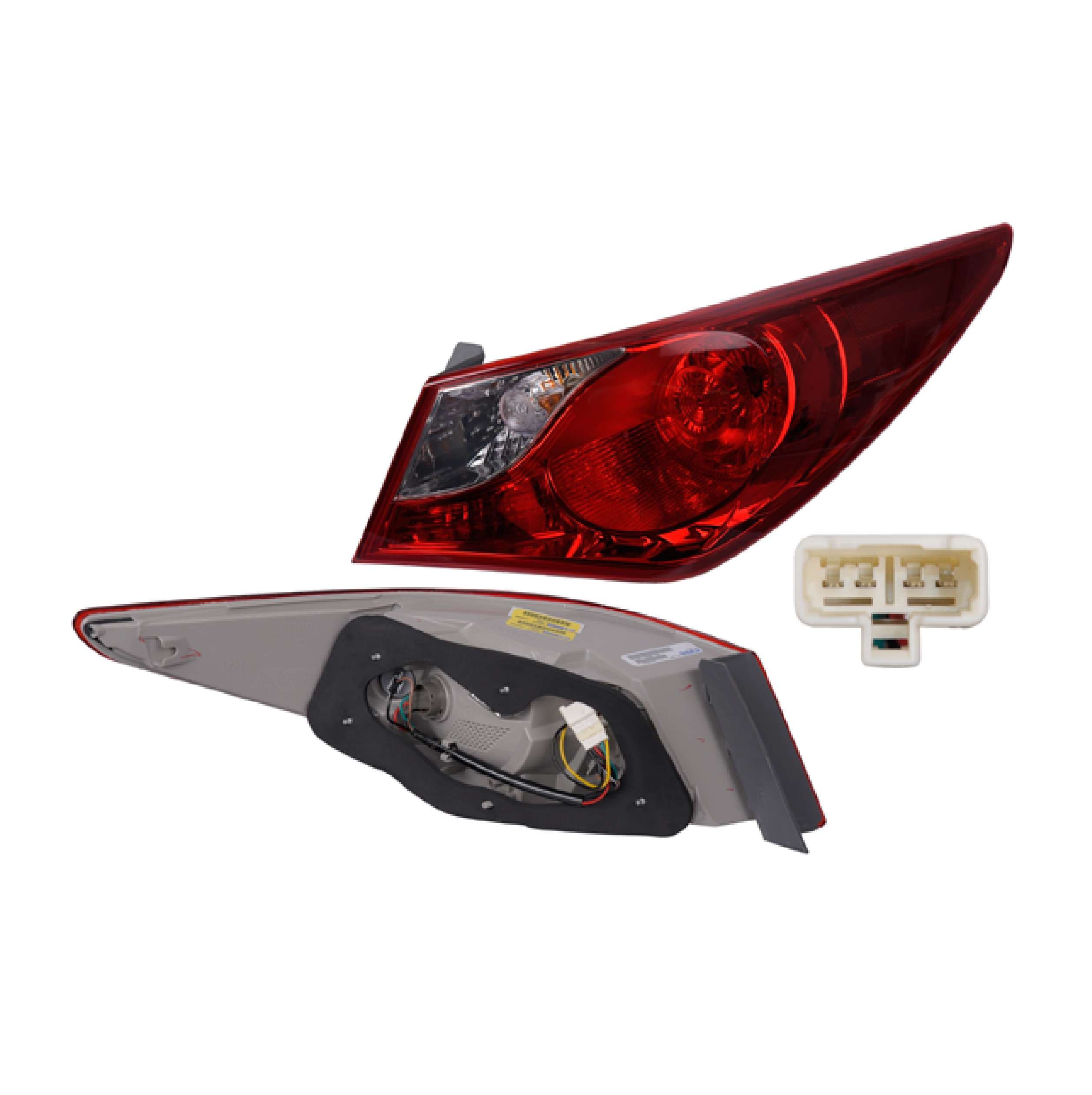 Calavera Exterior P/Hyundai Sonata 2011-2014 Depo Derecha