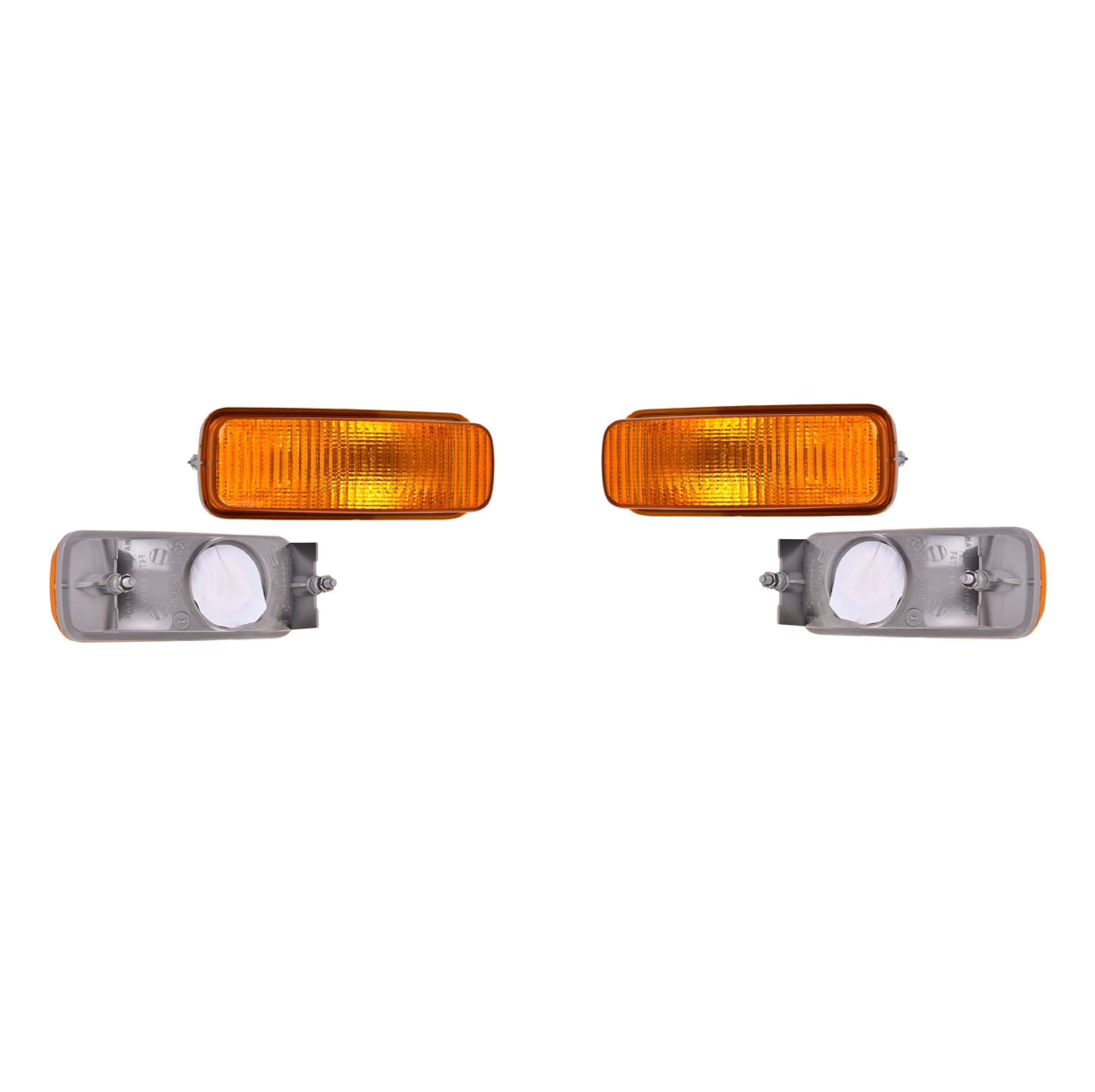 Par Cuartos Frontal Mazda Pickup Ambar 1994-1997 Depo