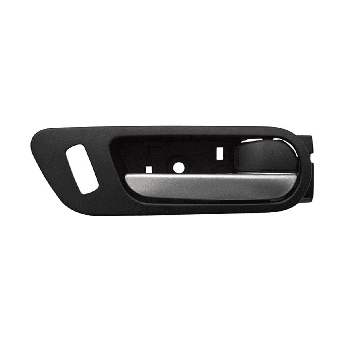 Manija Interior Mazda Cx-9 2007-2015 Con Hoyo Para Seguro Negro/Plata Plastico Derecha Delantera Hushan