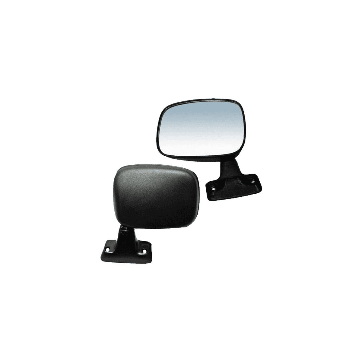 Espejo Toyota Pickup 1979-1983 Sin Control Negro Izquierdo