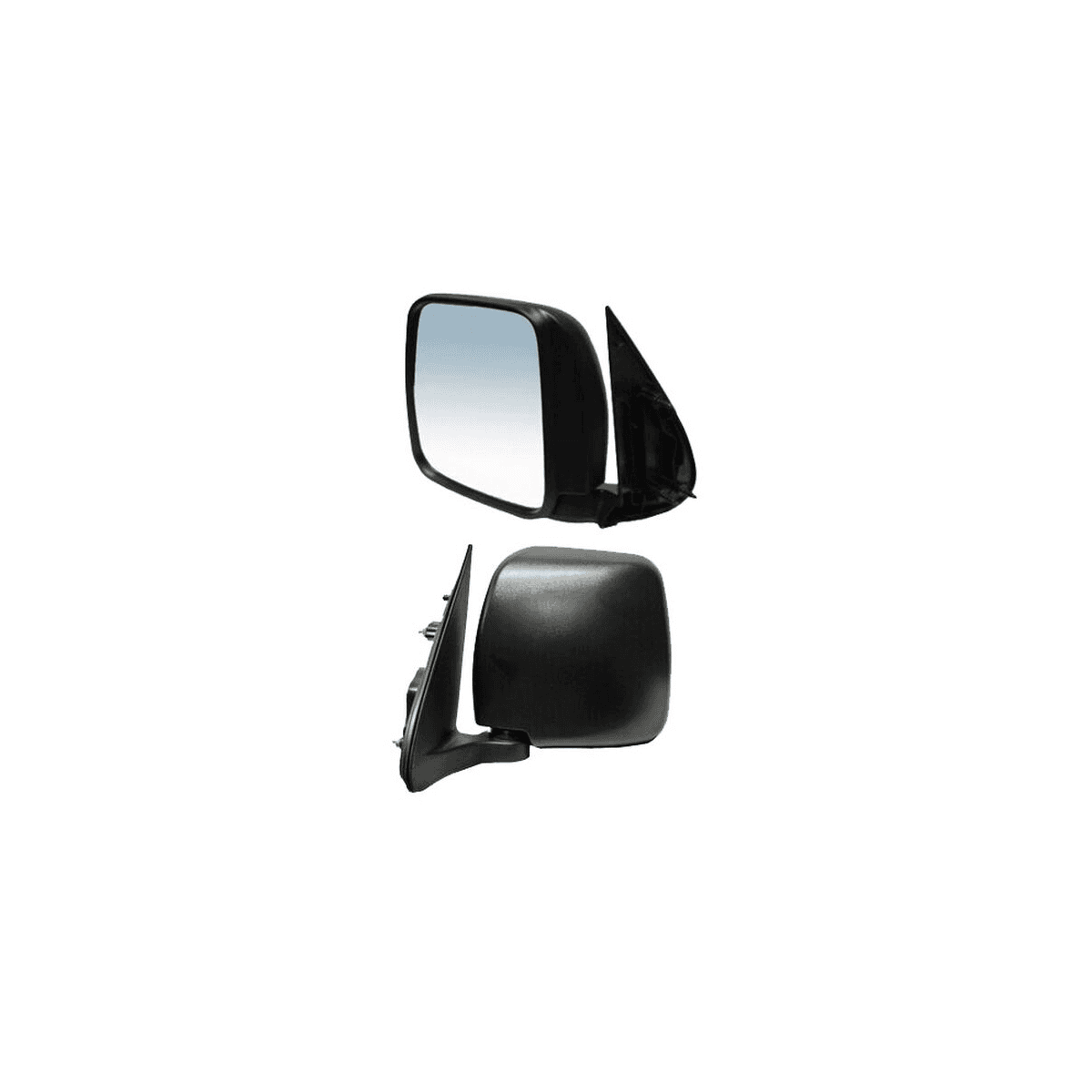 Espejo Toyota Hiace 2006-2019 Sin Control Negro Izquierdo