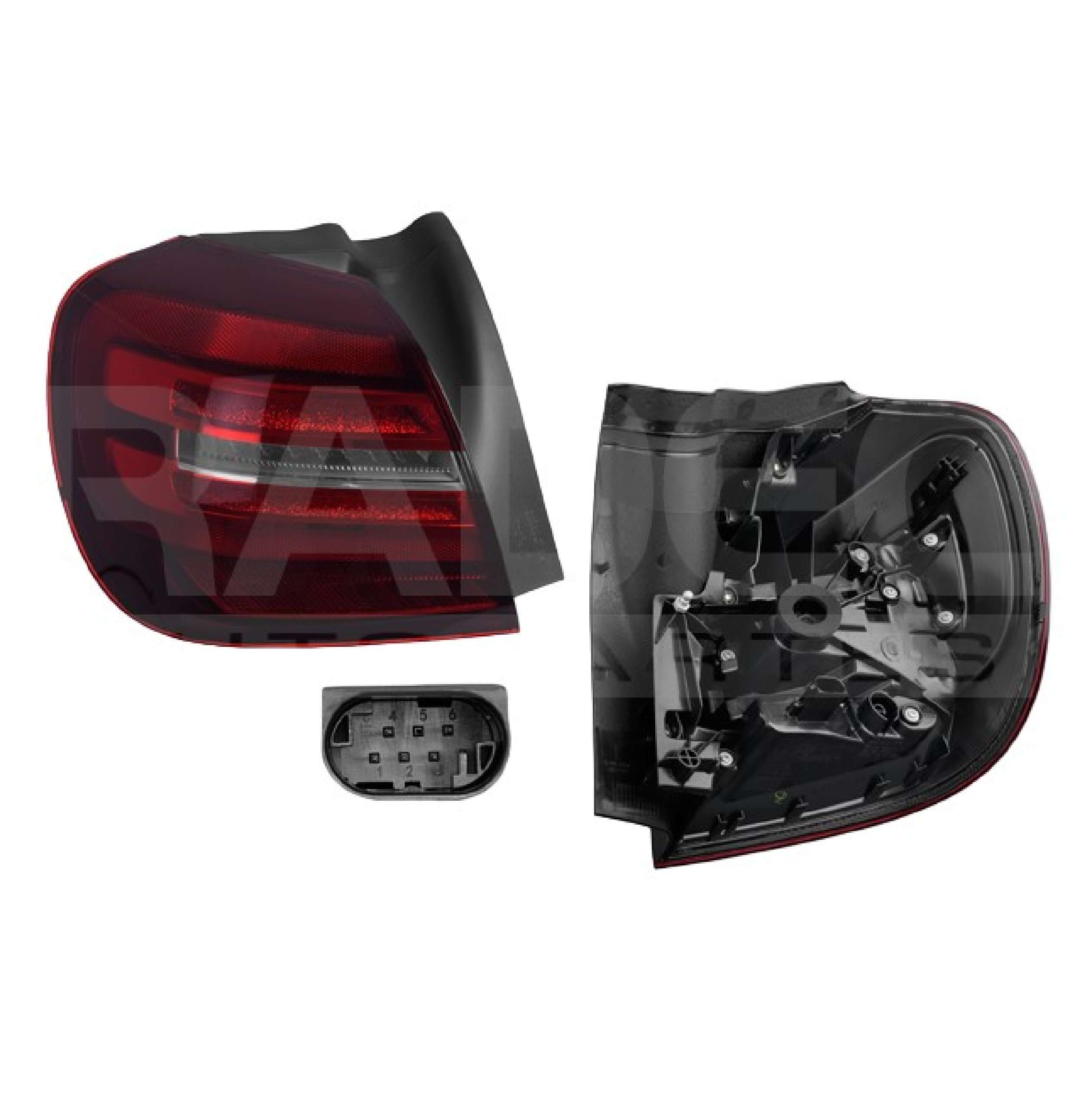 Calavera Exterior Led Mercedes Benz Clase Gla 2018-2020 Depo Izquierda