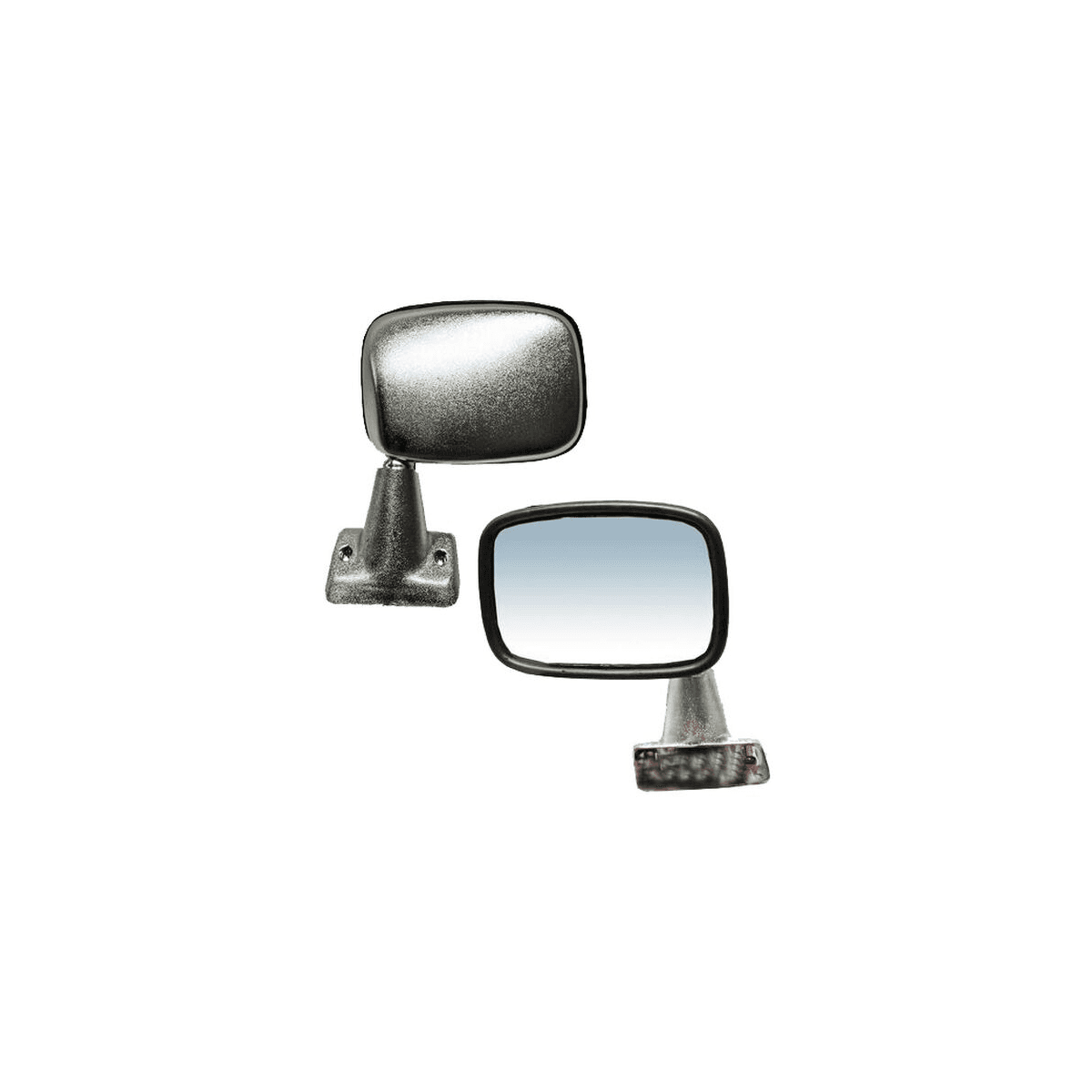 Espejo Toyota Pickup 1984-1988 Sin Control Cromo Con Cuello Izquierdo