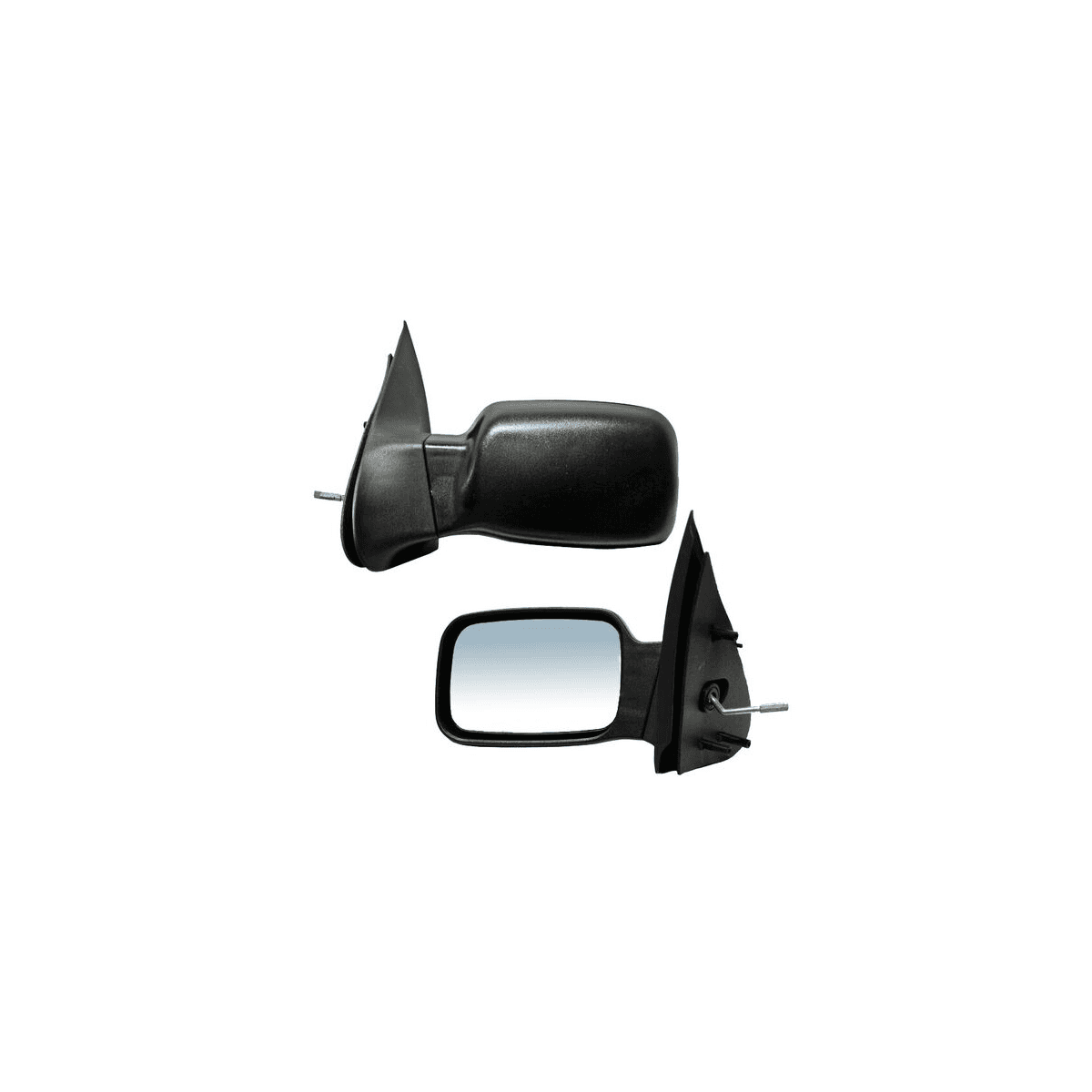 Espejo Ford Courier 2001-2012 Con Control Manual Izquierdo