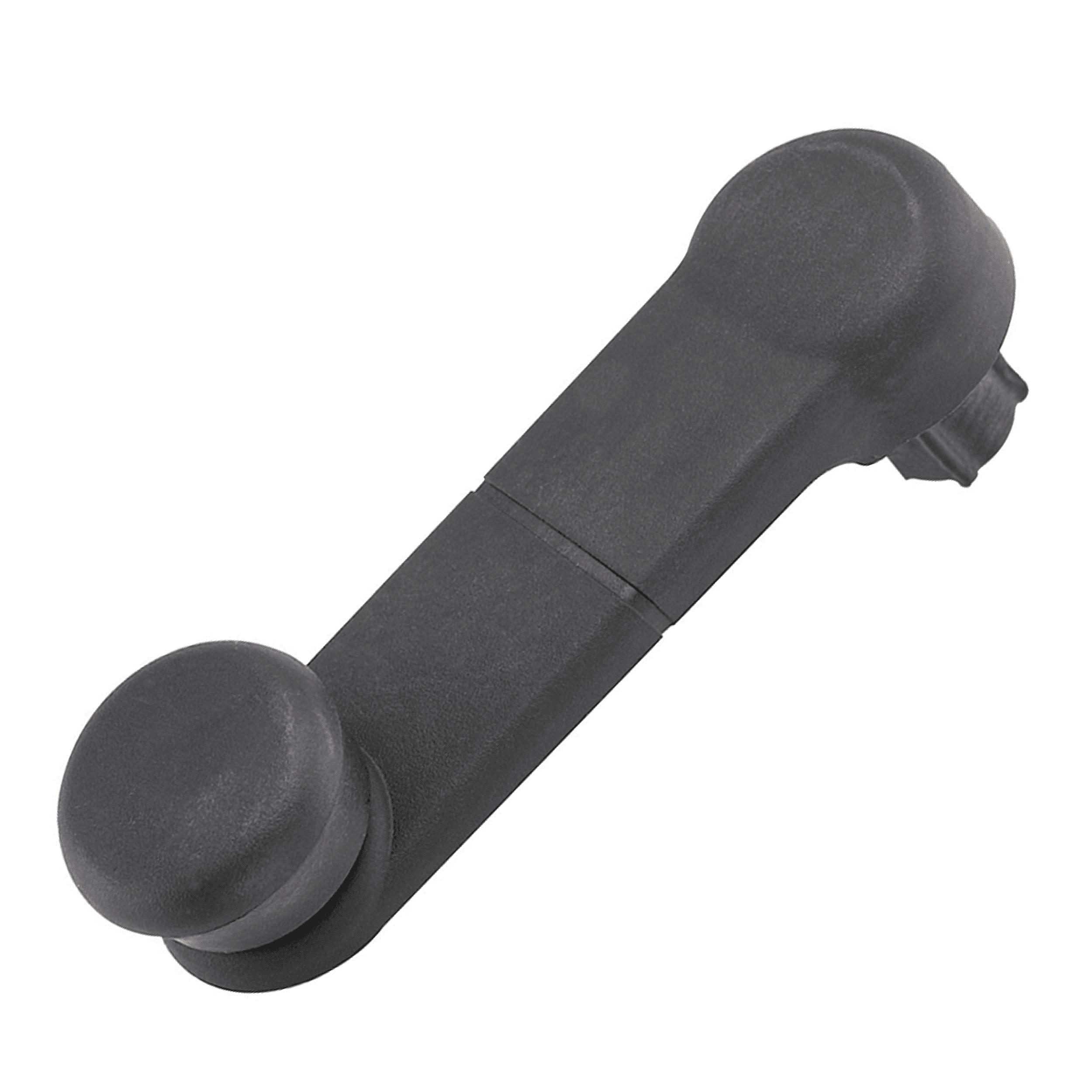 Manija De Elevar Ford F-150/F-250/F-350 1987-2014 Negra Vastago Largo Plastico Negro Derecha/Izquierda Hushan