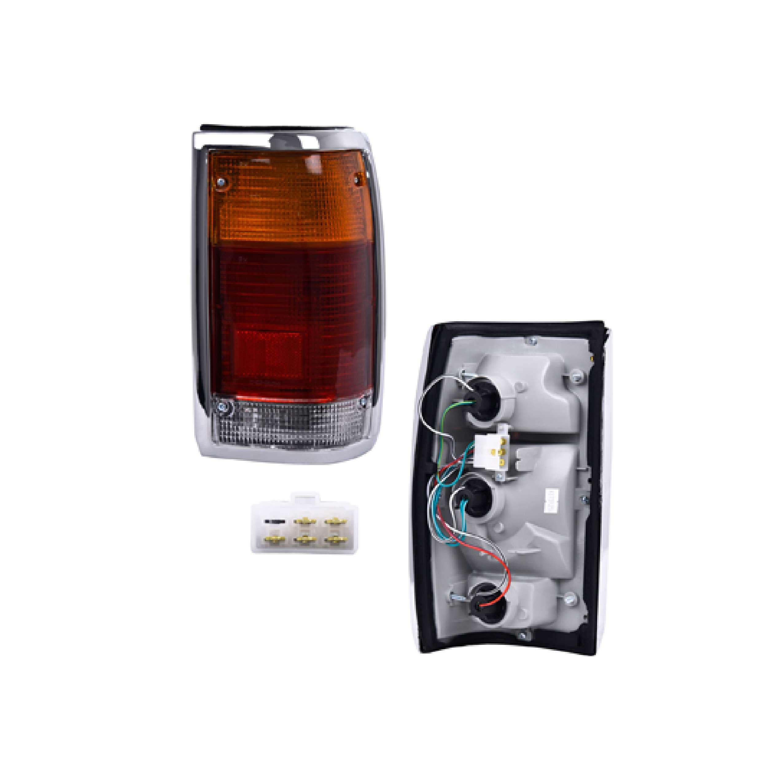 Calavera Filo Cromo U.T.P Mazda B2200 1986-1993 Depo Derecha