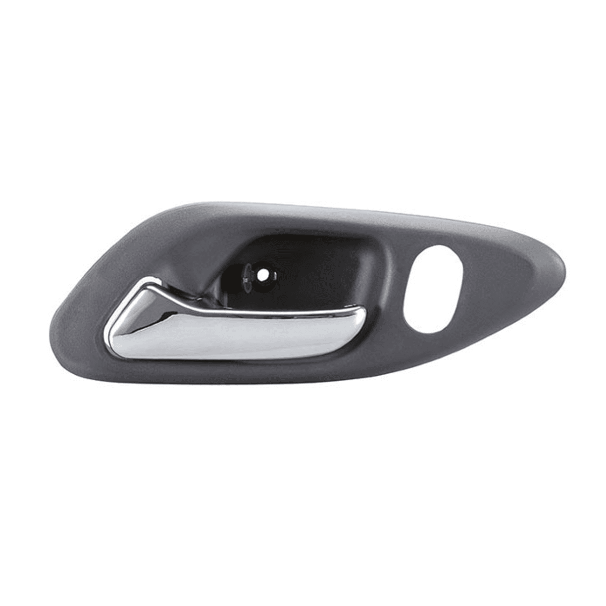 Manija Interior Honda Accord 2P Coupe 1998-2002 Con Hoyo Para Seguro Gris Obscuro/Cromado Plastico Derecha Delantera Hushan