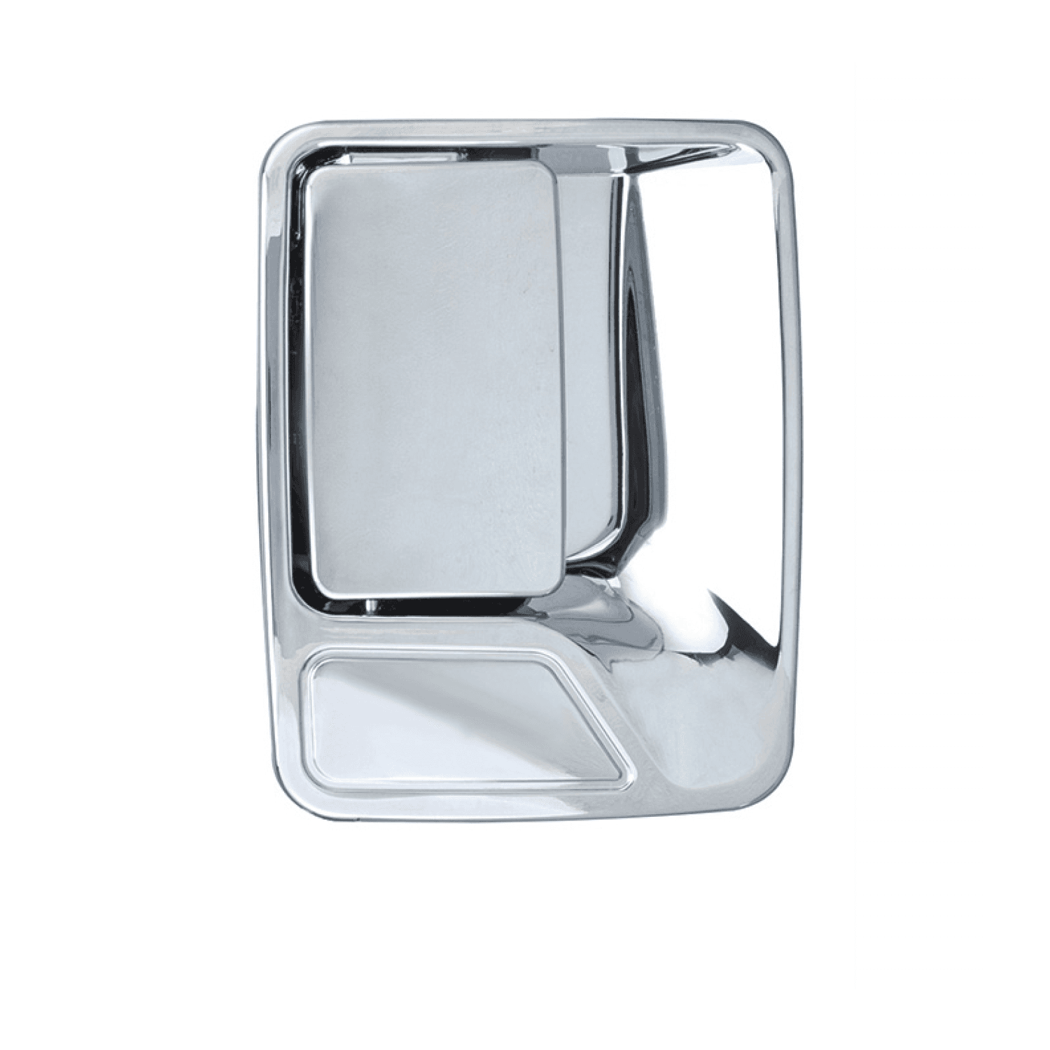 Manija Exterior Ford Super Duty F-250/F-350/F-450/F-550 1999-2016 Sin Hoyo Para Llave Cromada Plastico Derecha Delantera/Trasera Delantera Hushan