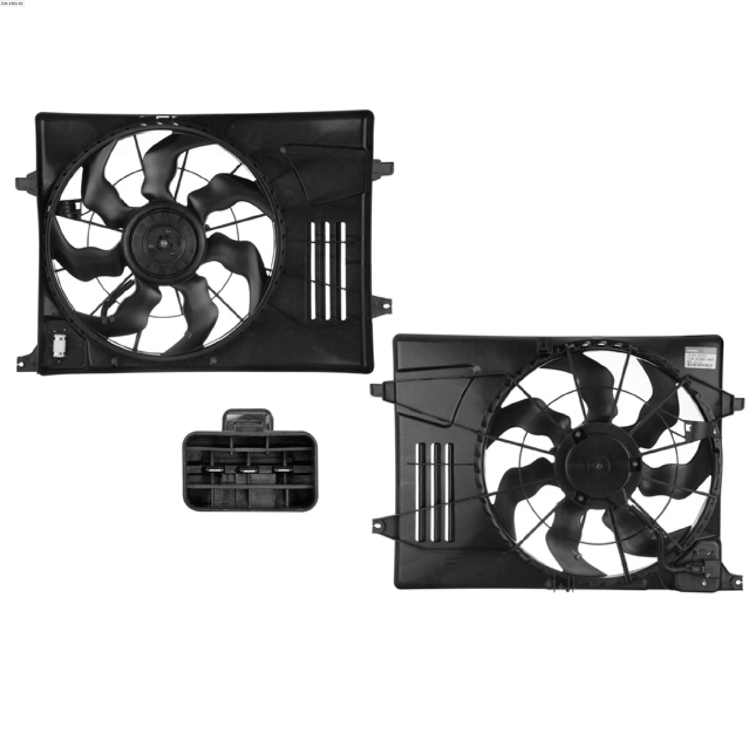 Motoventilador 3 Pines P/Hyundai Tucson 2.0L 2016-2021 / P/Kia Sportage 2016-2022