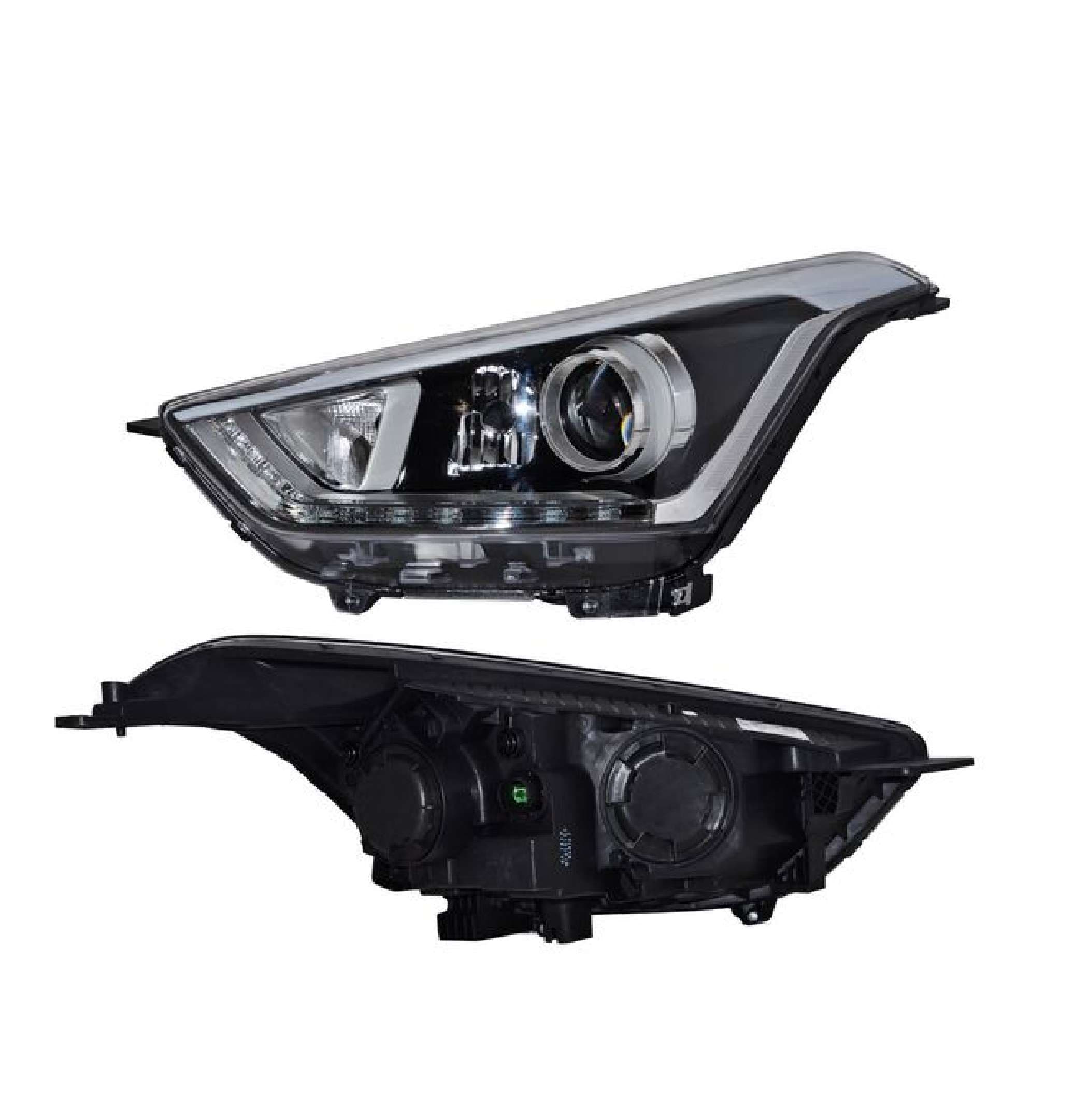 Faro Para Hyundai Creta 2017-2019 Leds Izquierdo