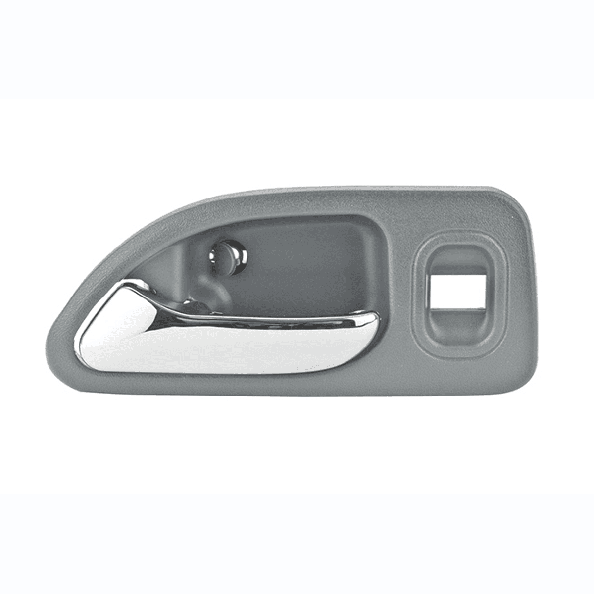 Manija Interior Honda Accord 4P Sedan 1994-1997 Con Hoyo Para Cristal Gris Claro/Cromado Plastico Izquierdo Trasera Hushan