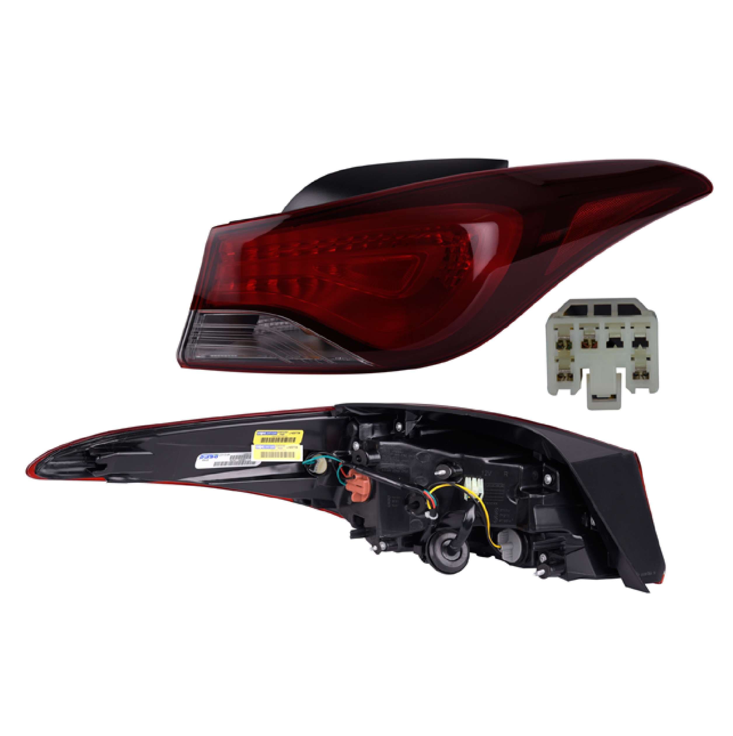 Calavera Exterior P/Hyundai Elantra Usa 2015-2016 Depo Derecha
