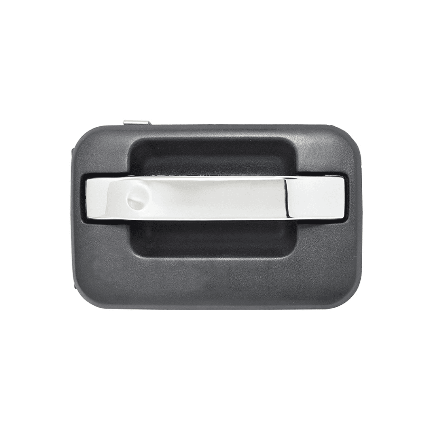 Manija Exterior Ford F-150/F-250 2009-2014 Sin Hoyo Para Llave Corrugada Negra/Cromo Derecha Delantera/Trasera Delantera Hushan