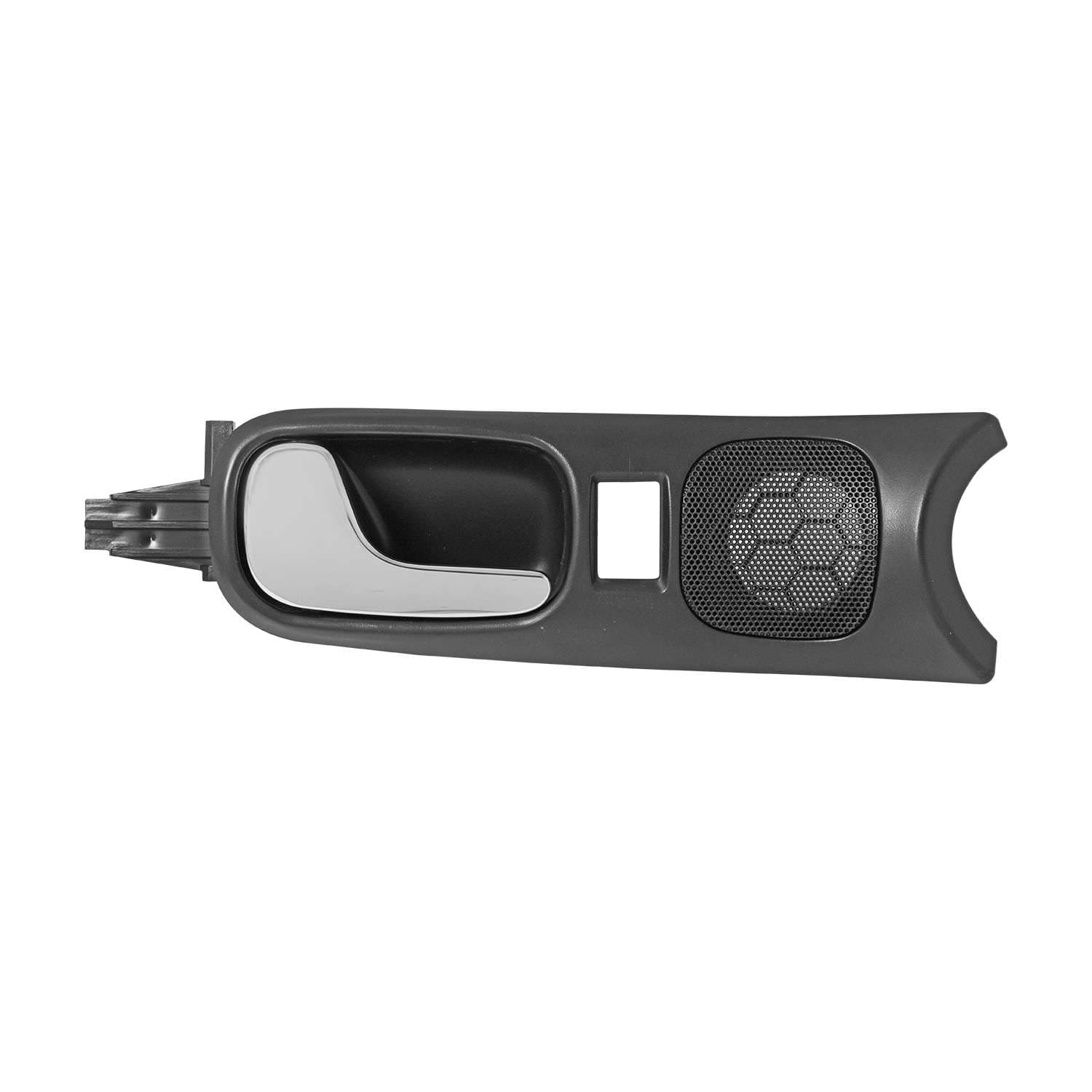 Manija Interior Audi A4 1996-2001 Con Hoyo Cromada/Negra Plastico Izquierdo Delantera Hushan