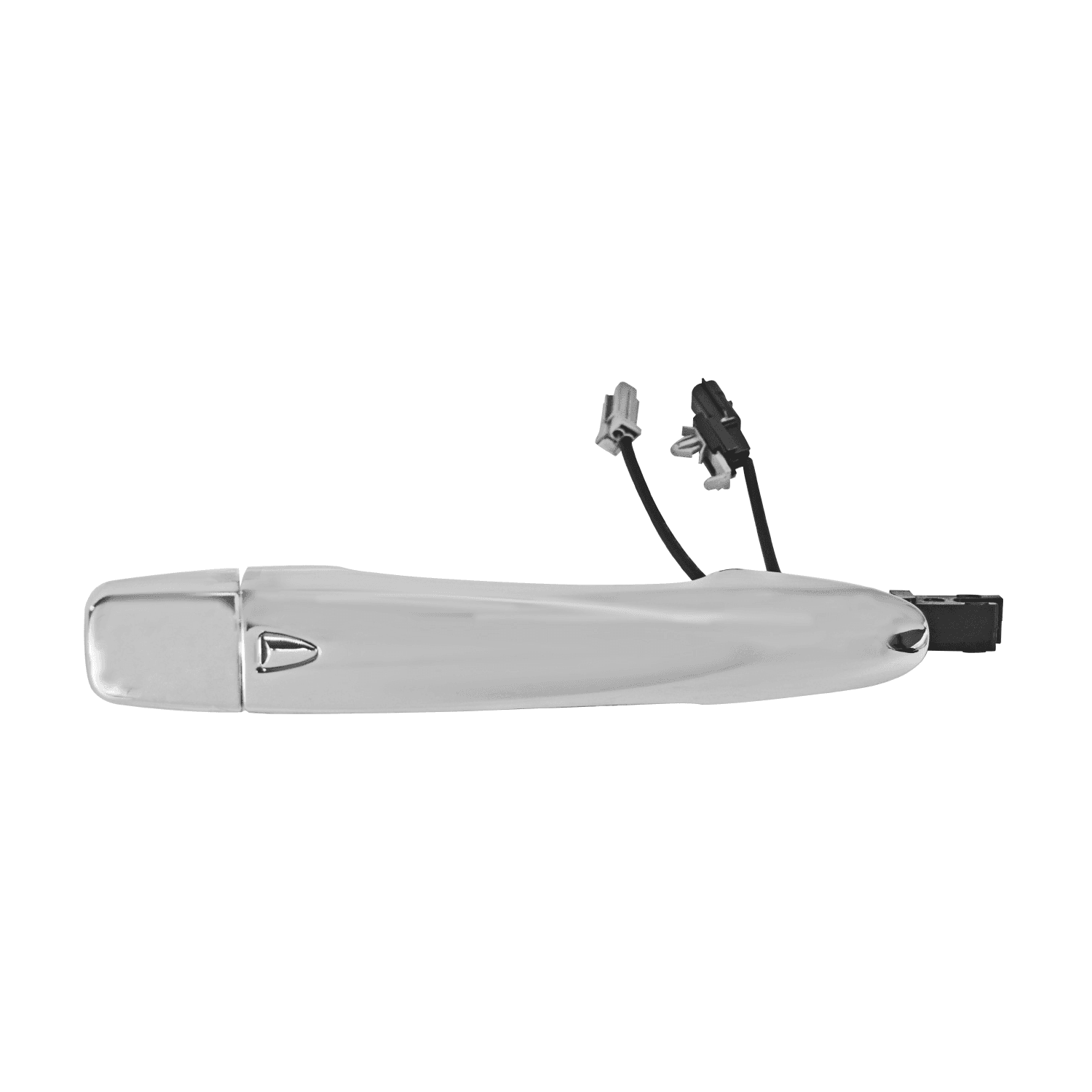 Manija Exterior Nissan Frontier 2016-2025 Sin Hoyo Para Llave Con Sensor Con Conector Tipo Original 2 Pines Cromada Plastico Derecha Delantera Hushan