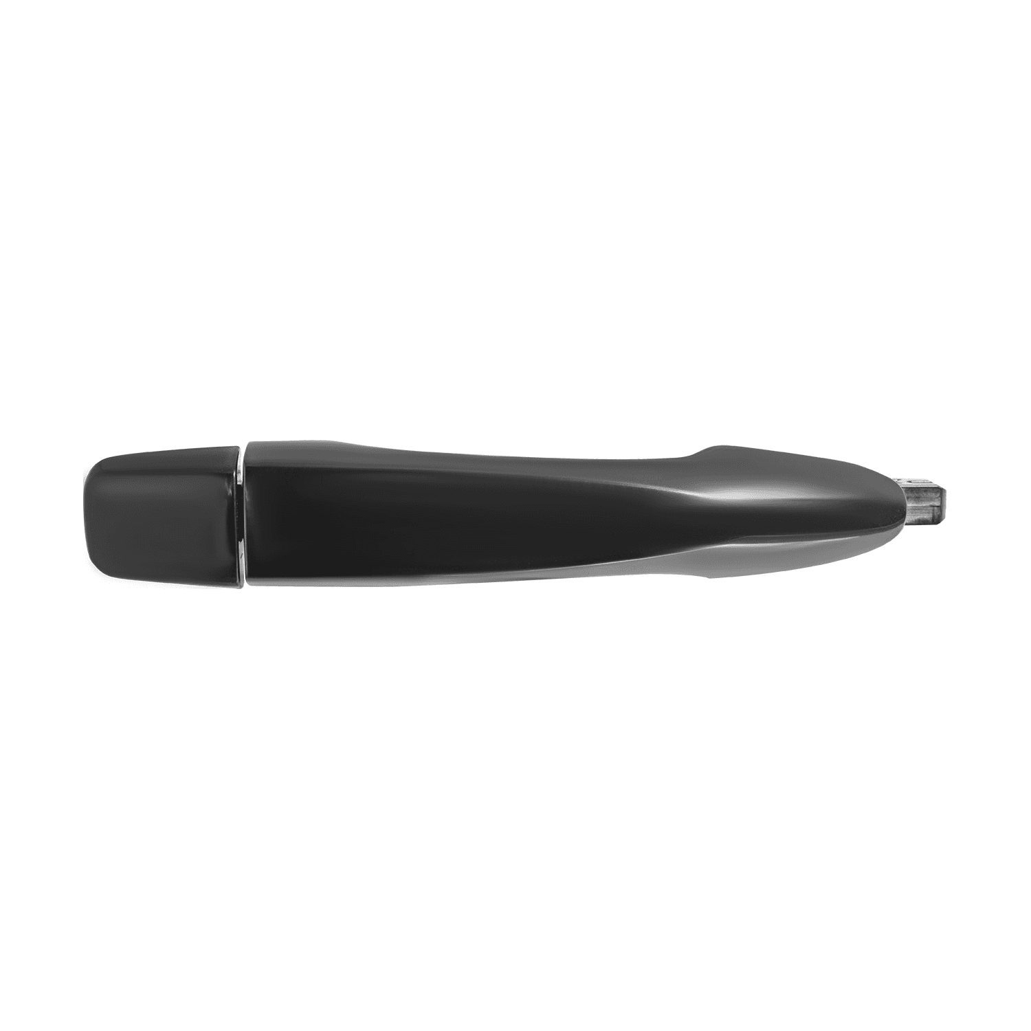 Manija Exterior Nissan Rogue Usa Type 2015-2019 Sin Hoyo Para Llave Sin Sensor Lisa Negra Plastico Delantera/Trasera Derecha/Izquierda Delantera Hushan