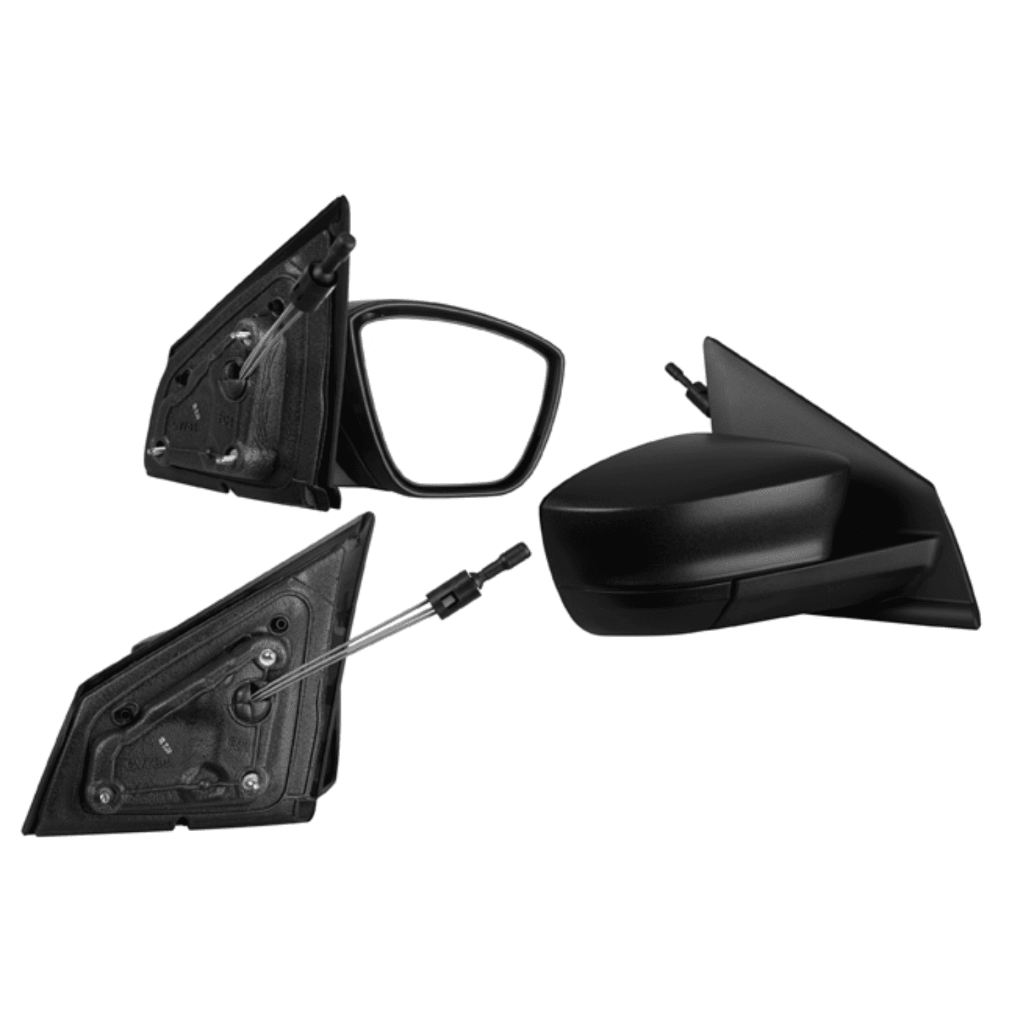 Espejo Derecho Con Control Ford Figo Energy 1.5 Sedan / Ford Figo Impulse 1.5 Sedan / Ford Figo Titanium 1.5 Sedan / Ford Figo Energy 1.5 H-Back / Ford Figo Impulse 1.5 H-Back / Ford Figo Titanium 1.5 H-Back 2016-2021