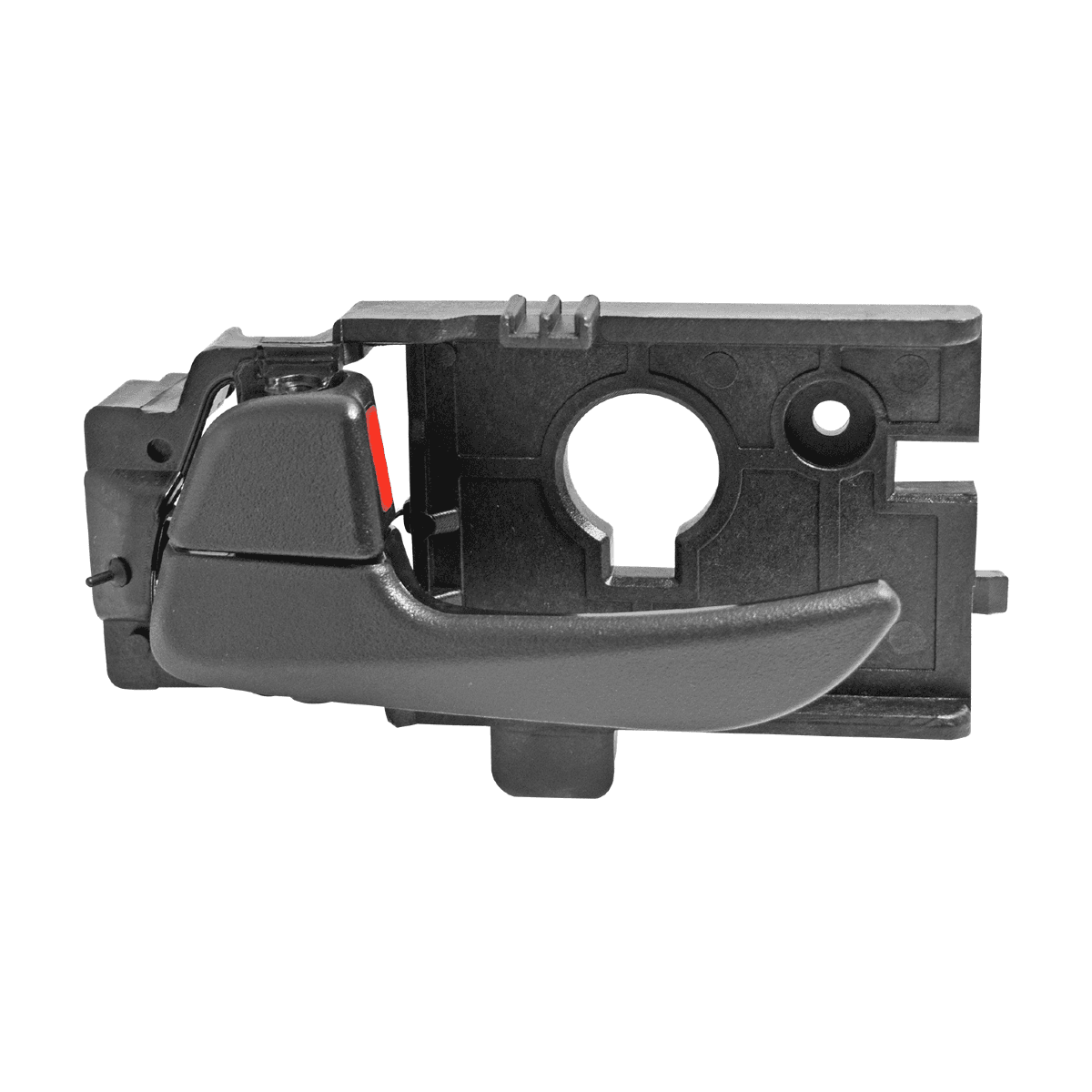 Manija Interior Hyundai Grand I10 2015-2020 Corrugada Negra Plastico Izquierdo Trasera Hushan