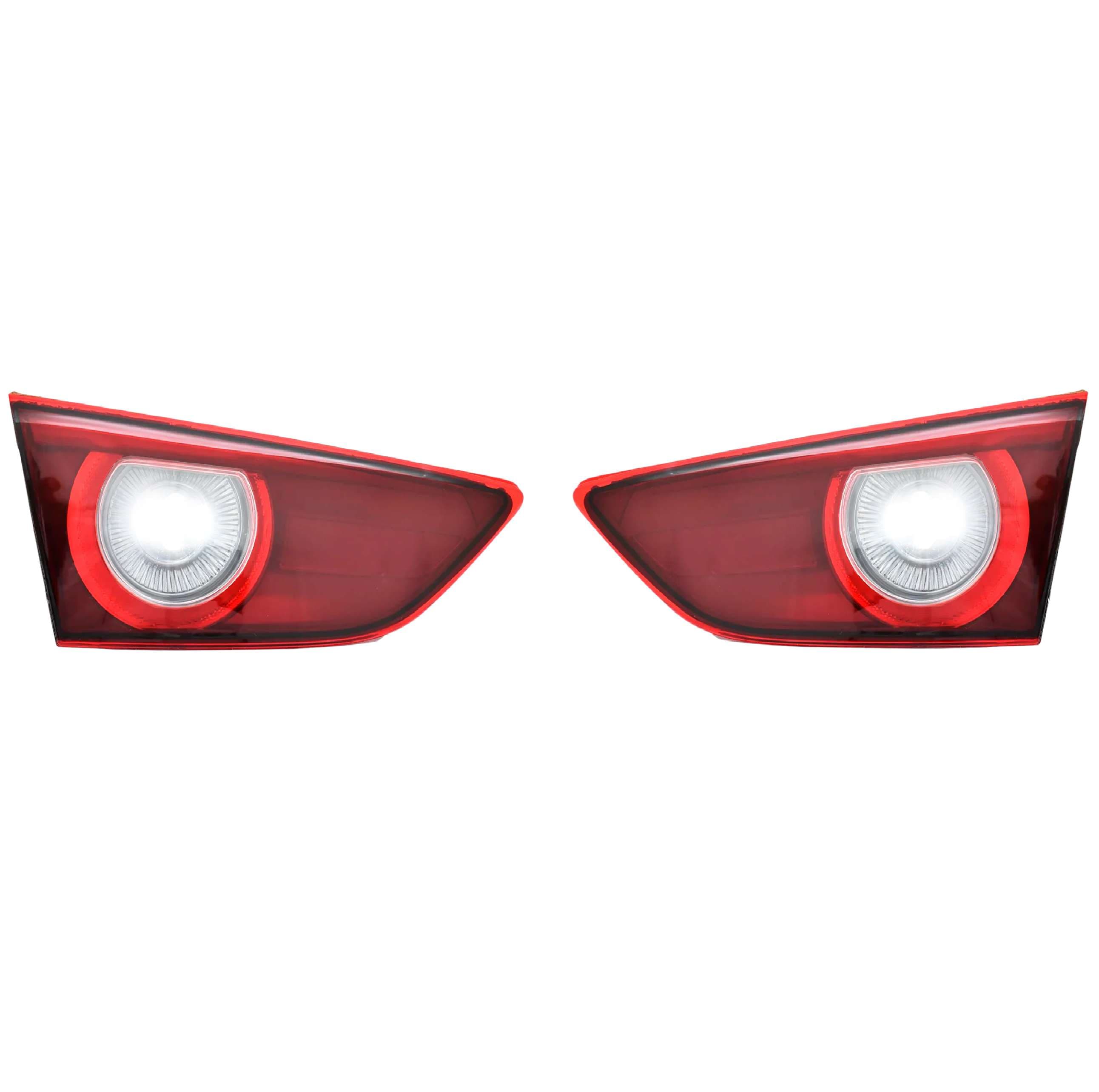 Par Calaveras Interiores Mazda 3 Sedan I Sport 2019-2025 LED