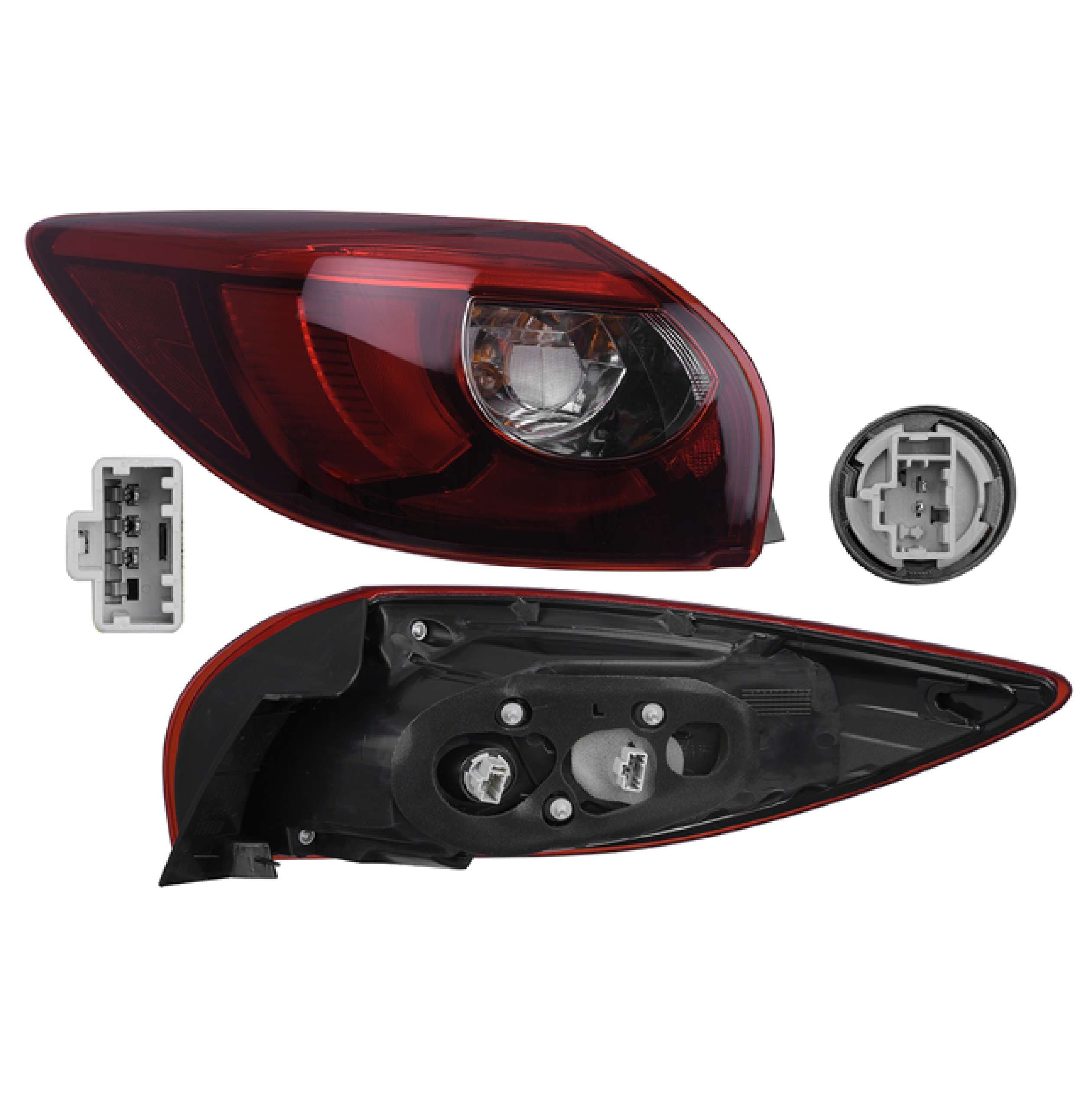 Calavera Exterior Led Mazda Cx5 2016-2017 Depo Izquierda