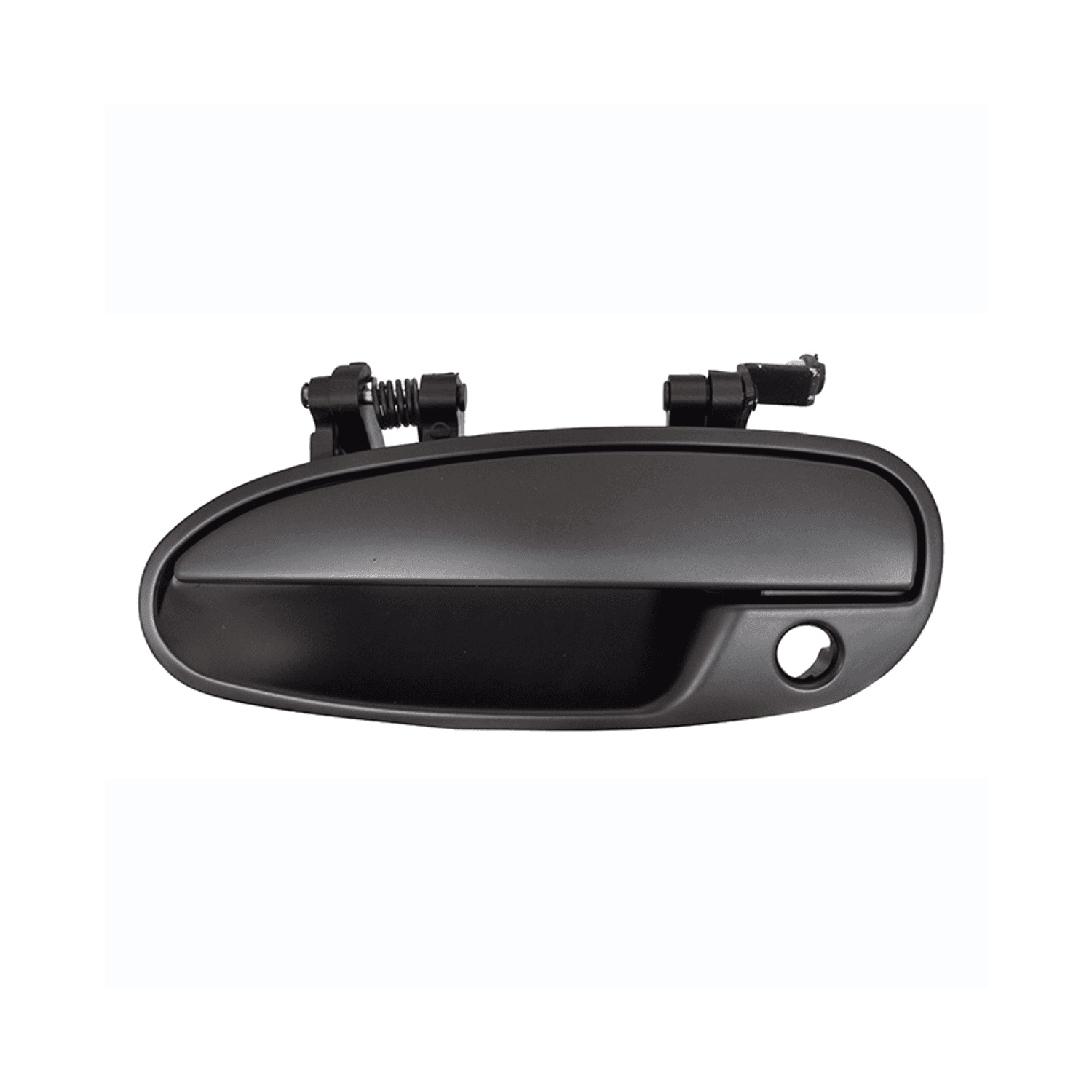 Manija Exterior Hyundai Sonata 1995-1998 Con Hoyo Para Llave Lisa Para Pintar Negra Plastico Izquierdo Delantera Hushan