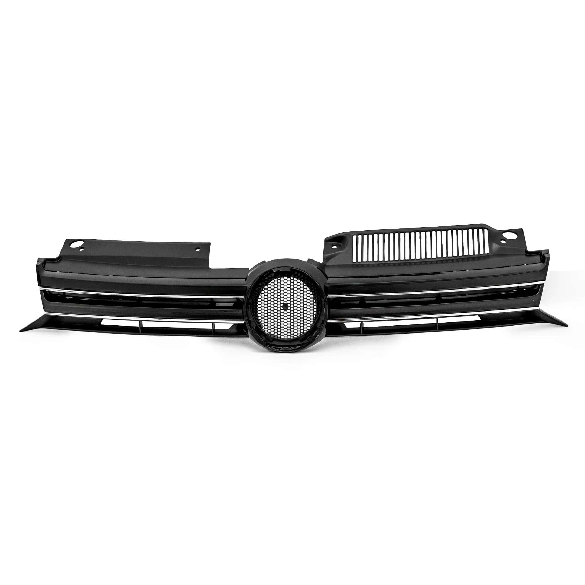 Parrilla Volkswagen Golf 2009-2013 Con Moldura Cromada