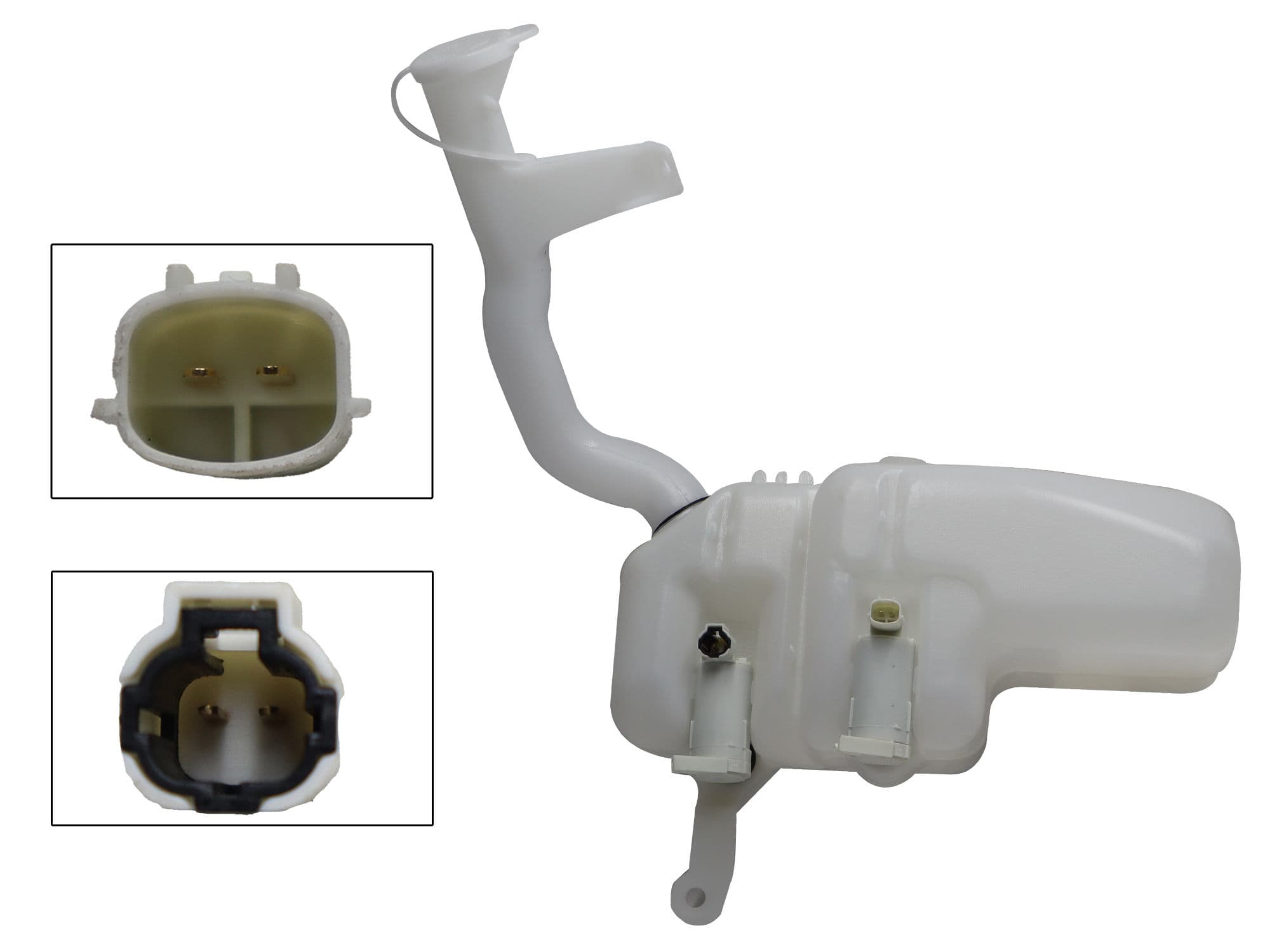 Deposito Limpiadores C/Tapon C/2Motores (D-22 4Wd 2.5L/Frontier 98-15) Nissan Np-300 (D-22) 2Wd 2.4L 2008 2015