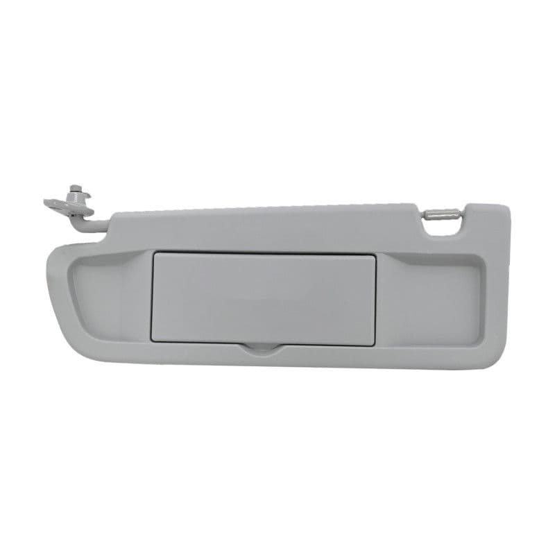 Visera Honda Civic 2P Coupe / 4P Sedan 2006-2011 Con Espejo Sin Luz Gris Claro Plastico Izquierdo Delantera Hushan